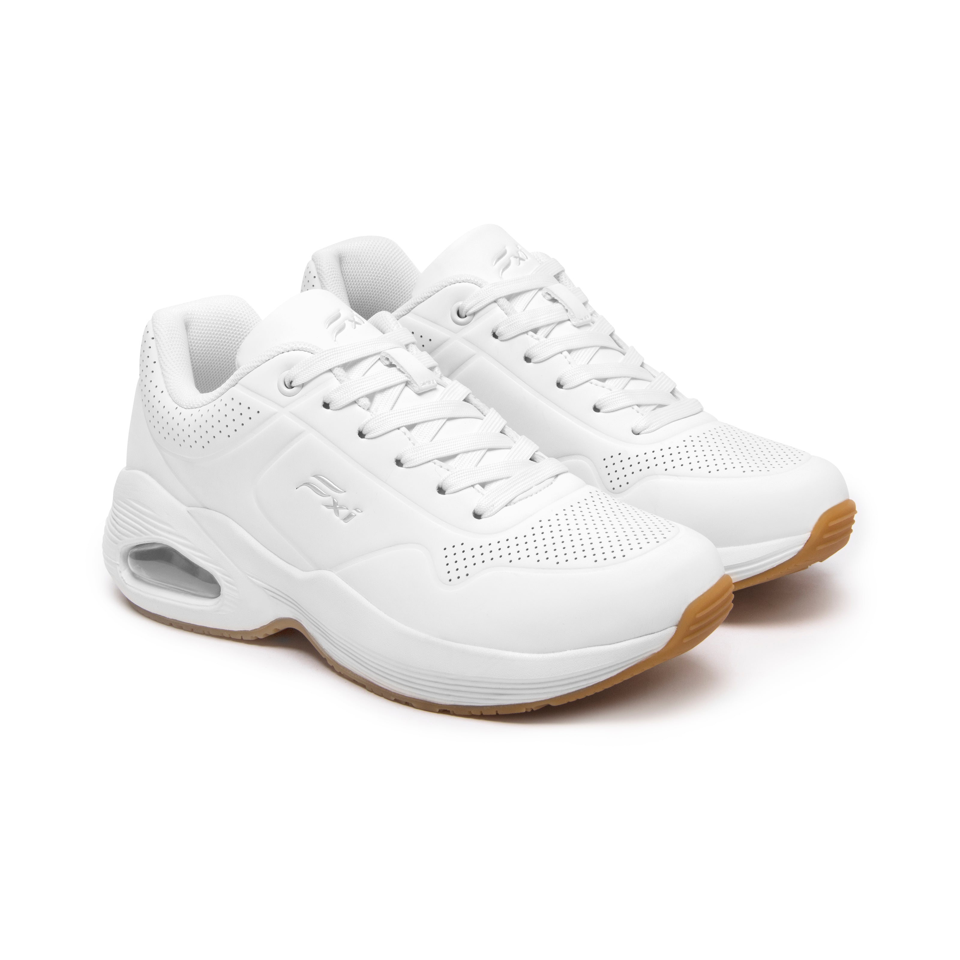 Tenis Confort Con Válvula de Aire Para Mujer Flexi 131501 Blanco