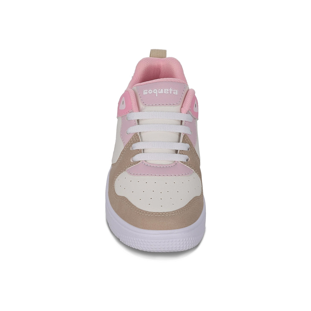 Tenis Coqueta para niña en sintético multi Morelos con agujeta