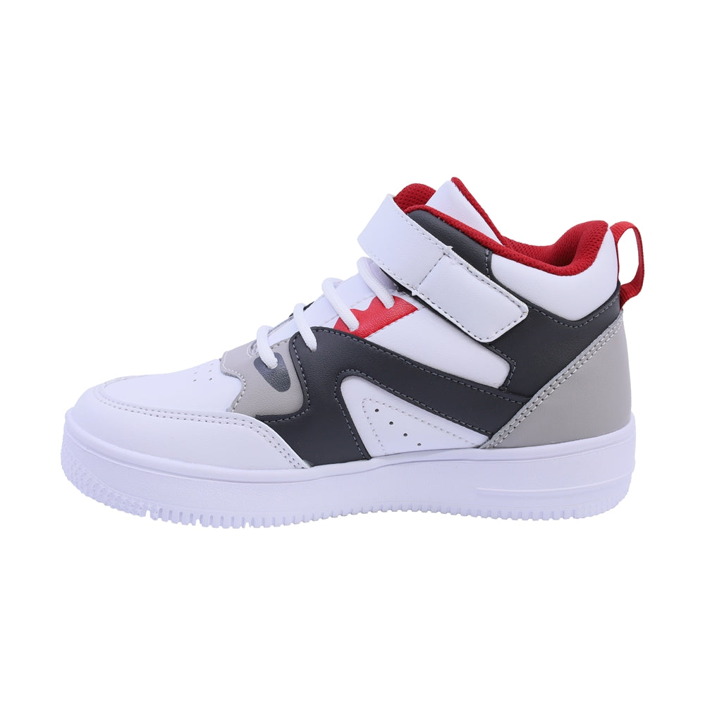 Tenis Audaz para niño en sintético negro Twenty-six con tira de contacto