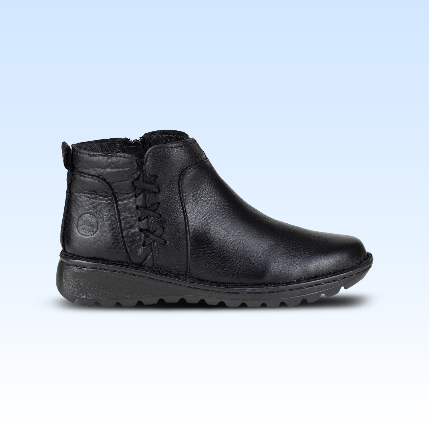 Botín Confort Casual Para Dama Lobo Solo 5957 Negro