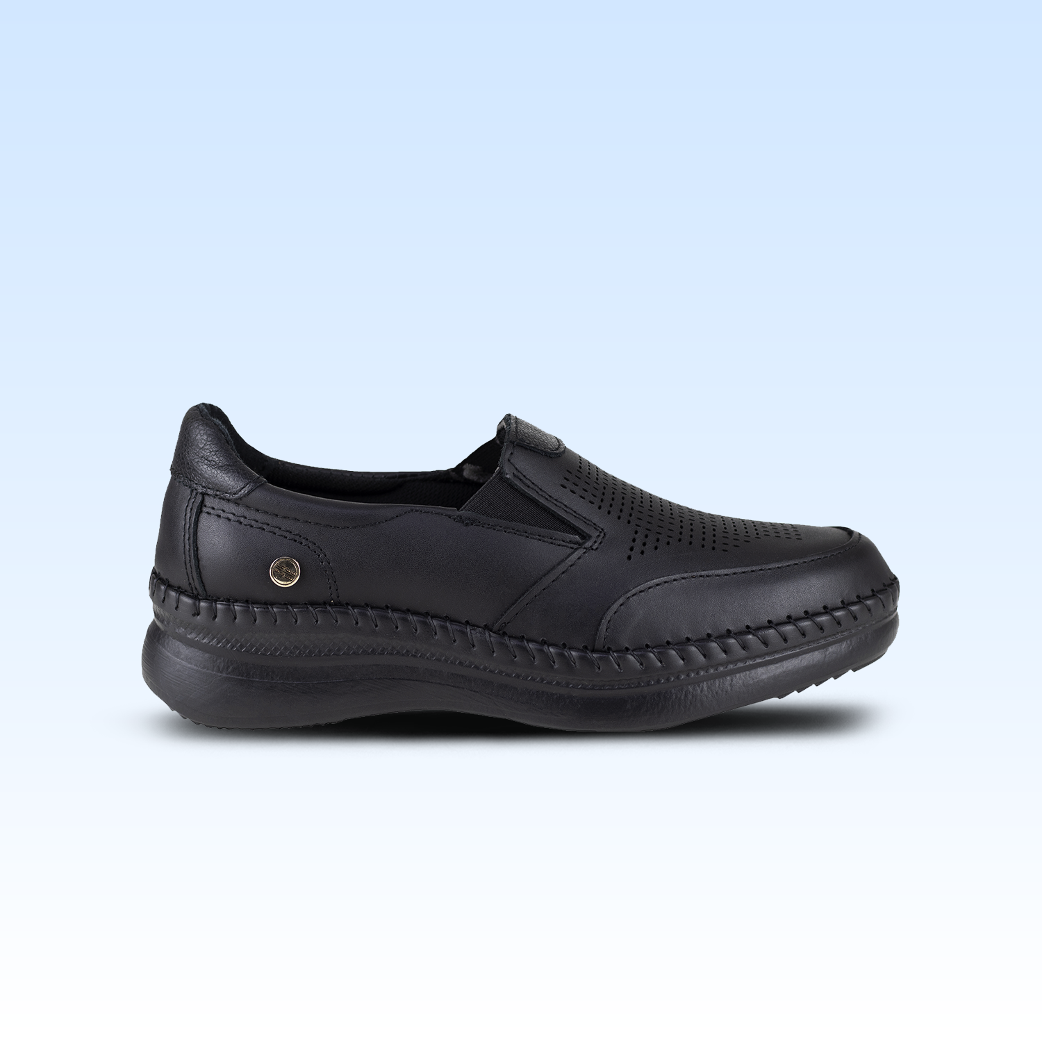 Zapato Casual Dama Lobo Solo 4984 Capri Negro
