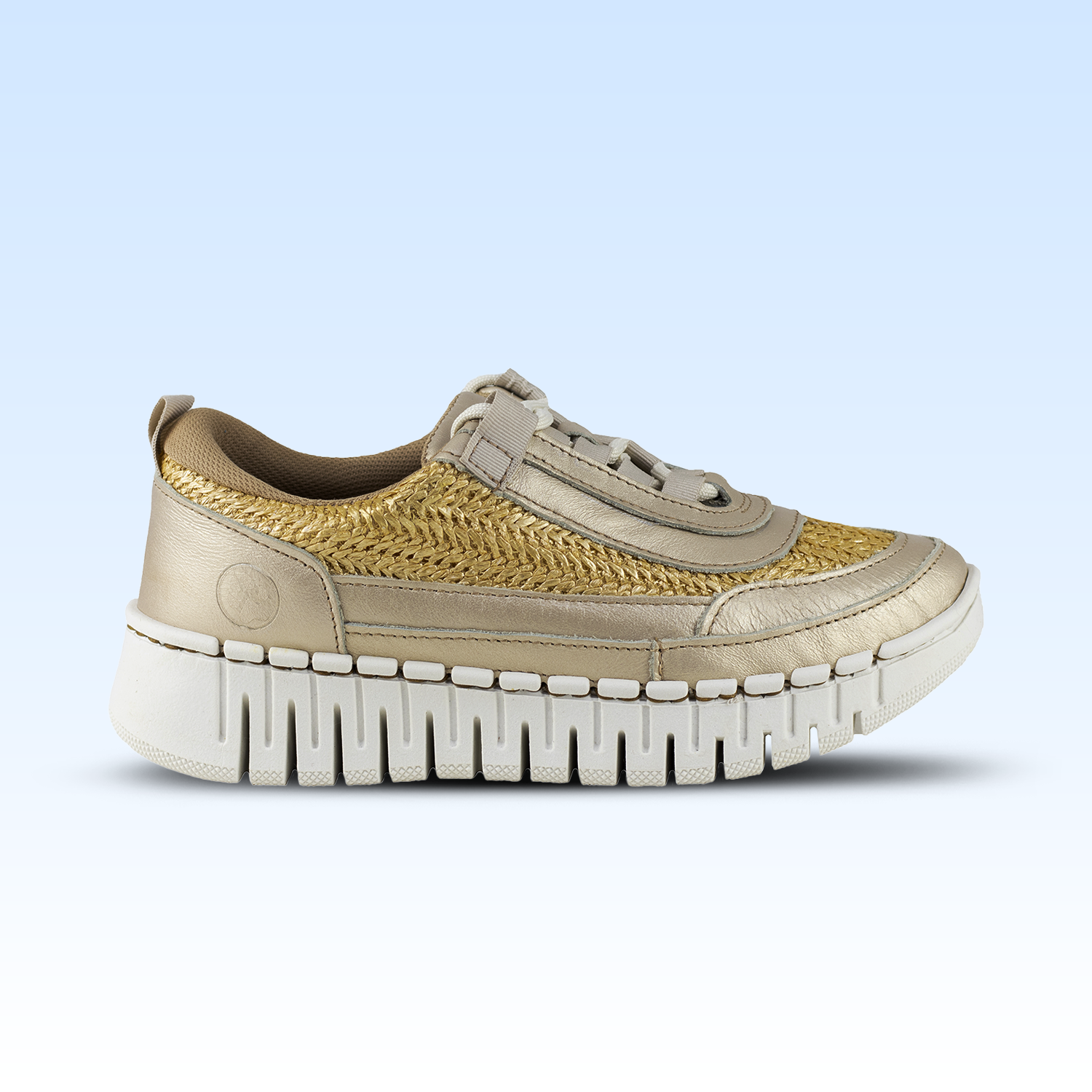 Tenis Para Dama Lobo Solo 4948 Platino