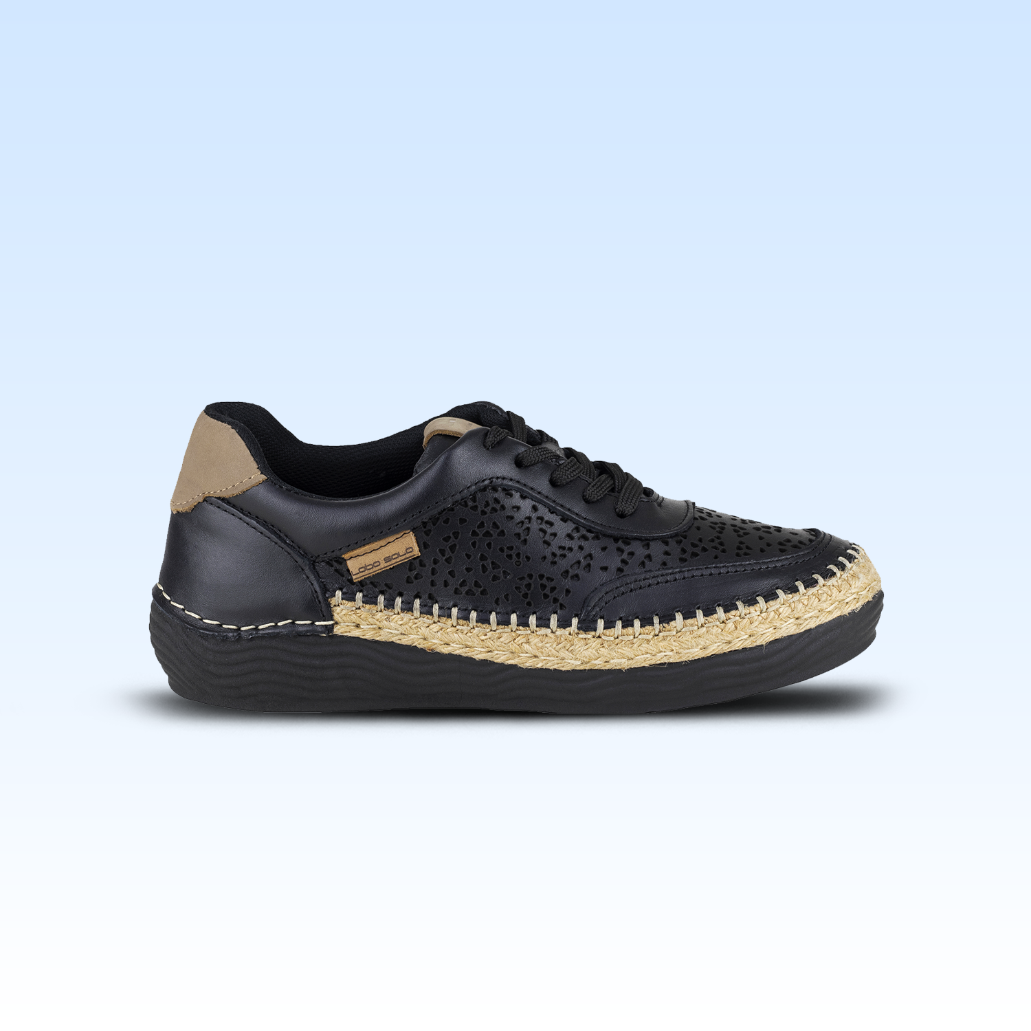 Tenis Judy Para Dama Lobo Solo 5077 Negro