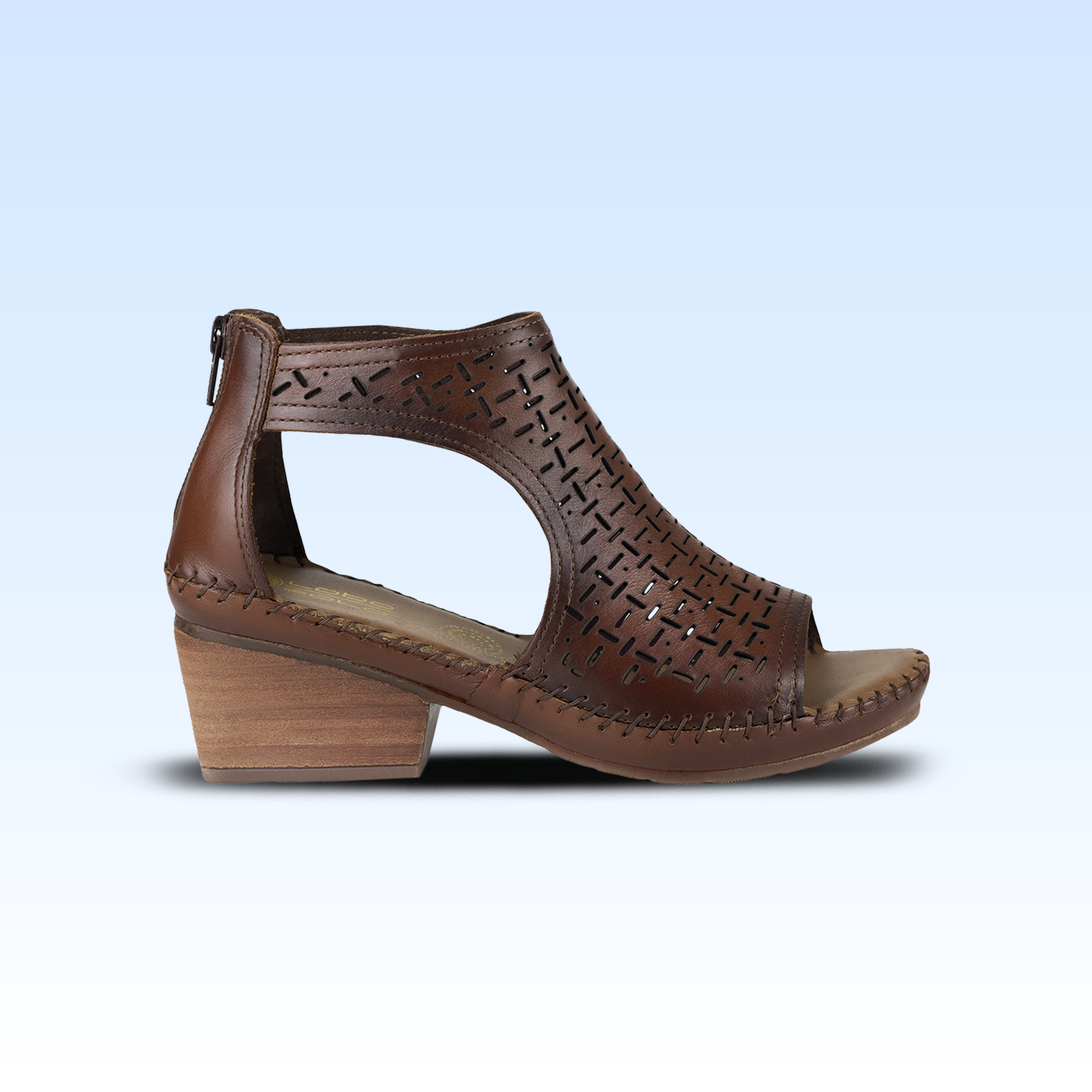 Sandalia de Tacón Dama Lobo Solo Sharon 2314 Laris Orange