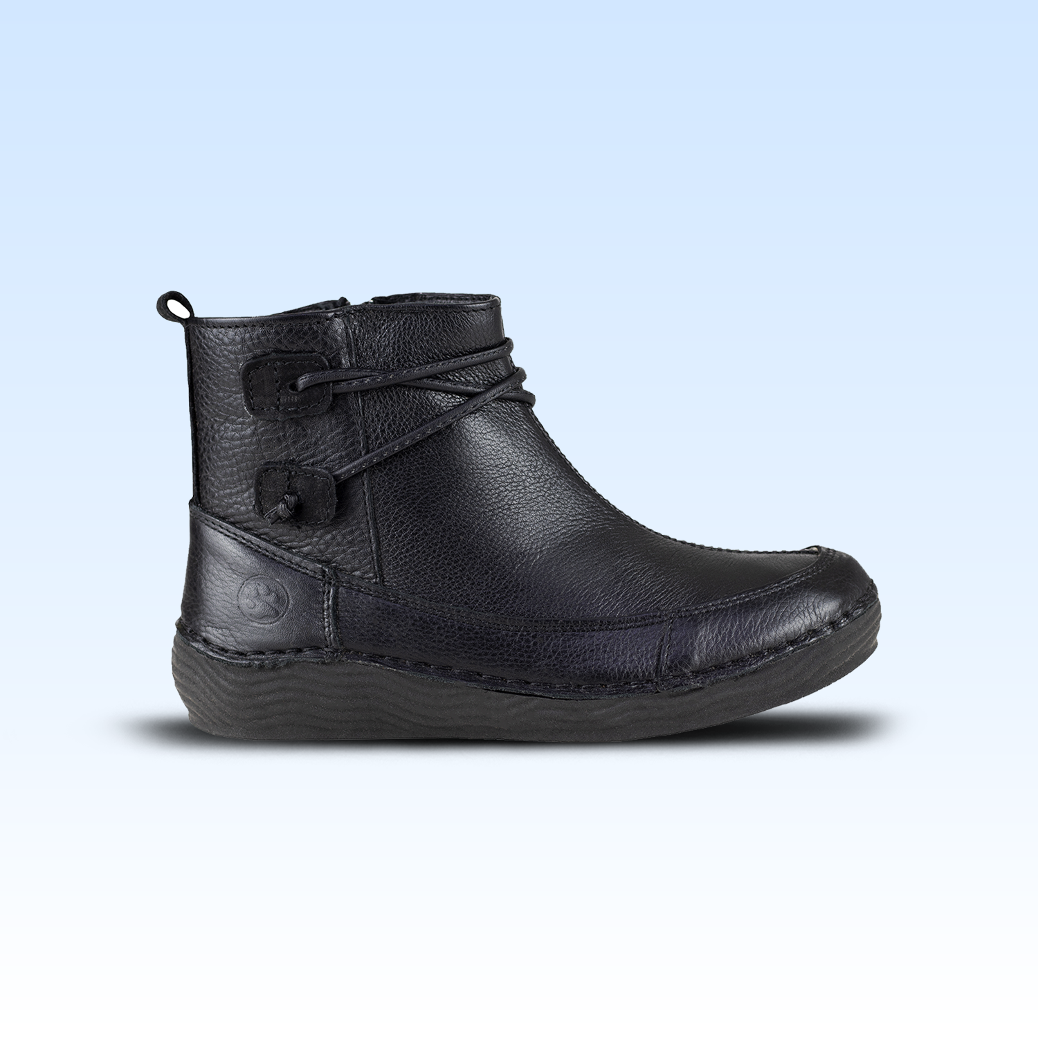 Botín Casual Dama Lobo Solo Judy 5075 Himalaya Negro