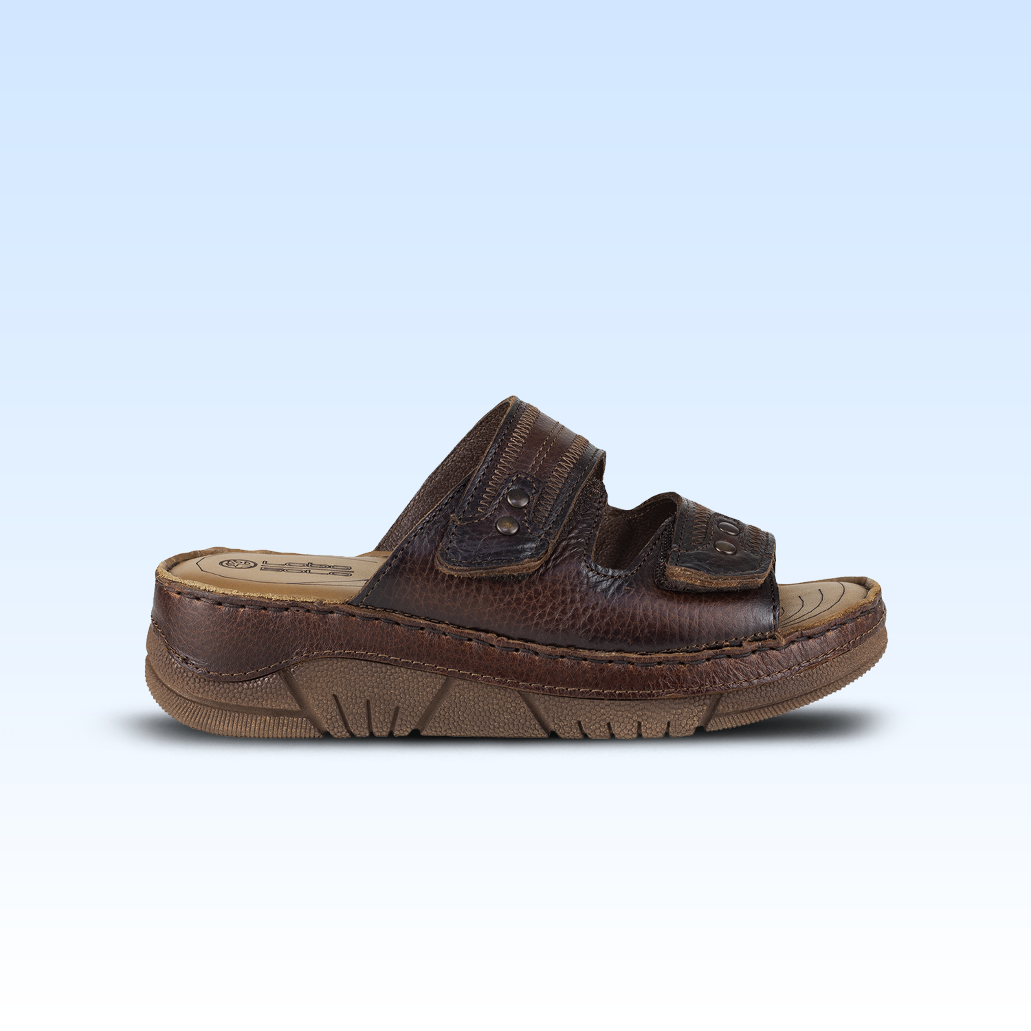 Sandalia Con Plataforma Para Dama Lobo Solo 1711 Besani