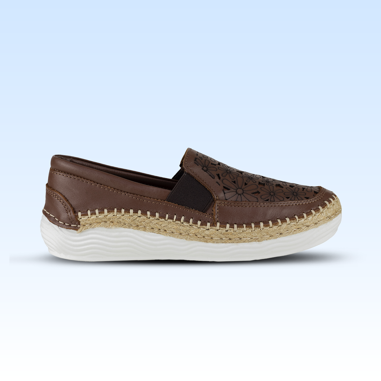 Zapato Mocasín Judy Dama Lobo Solo 5071 Caoba