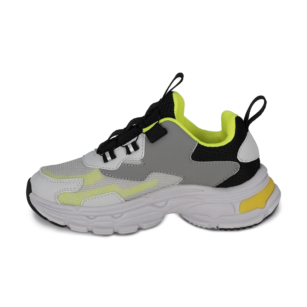 Tenis Audaz para niño en sintético verde Marley con Twist and pop.