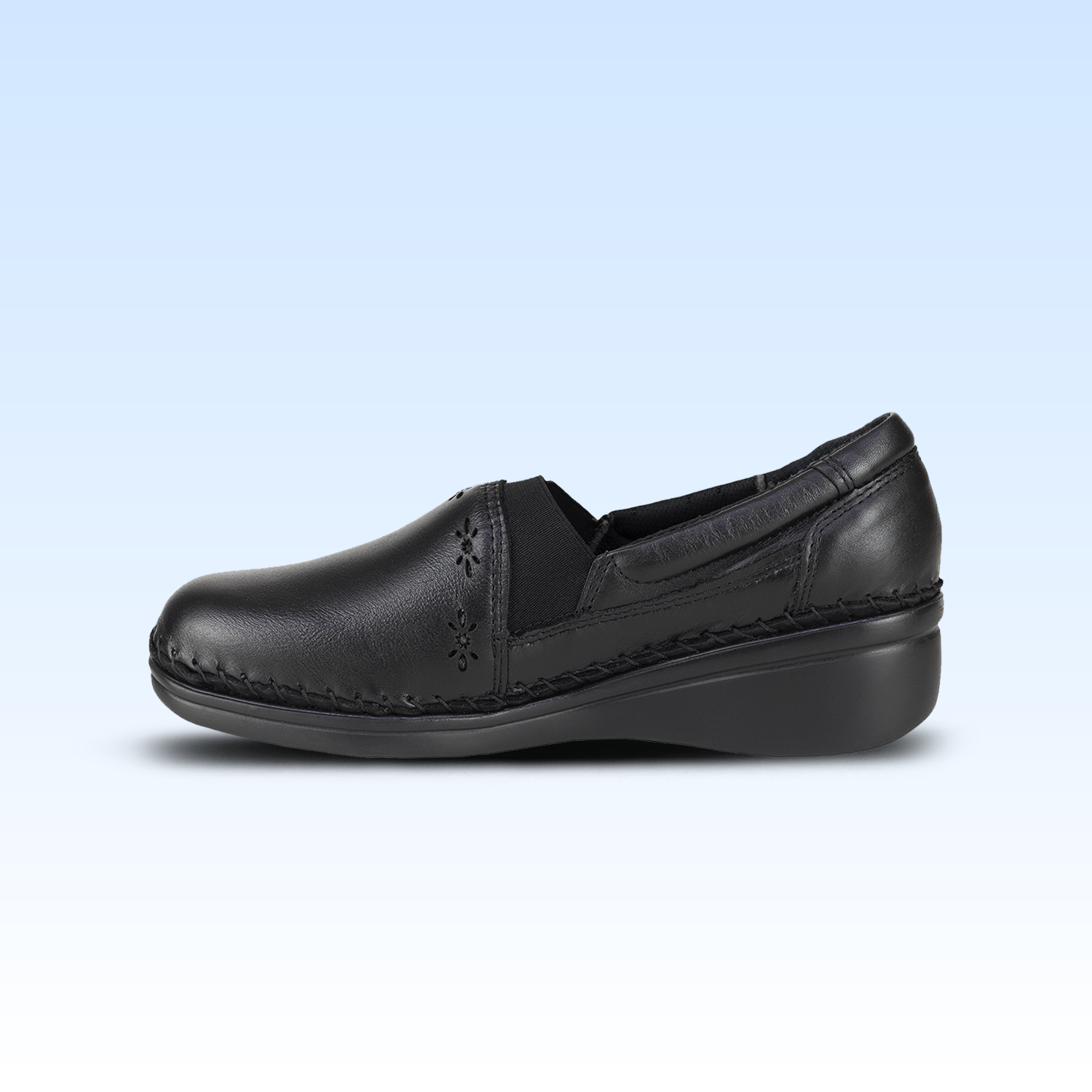 Zapato Mocasín Confort Casual Para Dama Lobo Solo 4731 Negro