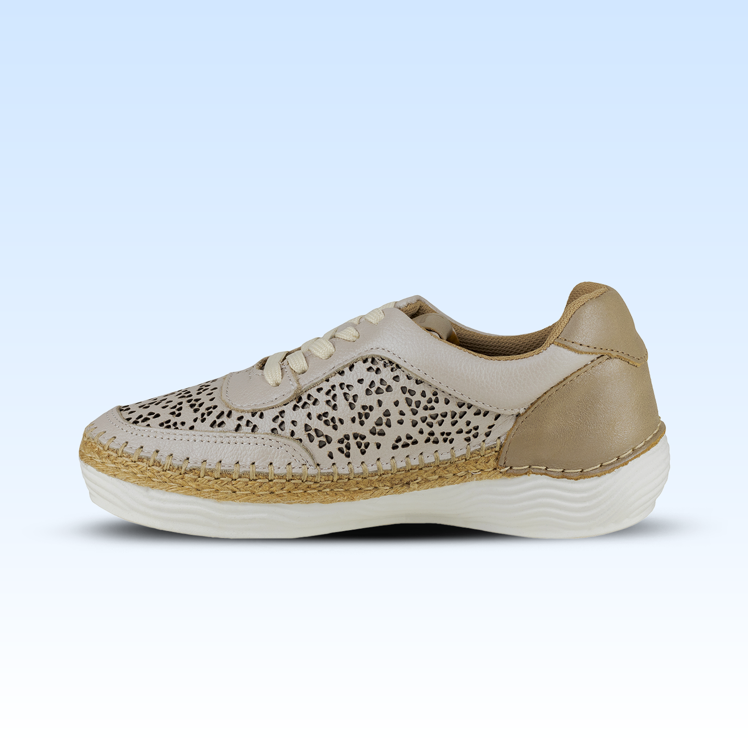 Tenis Judy Para Dama Lobo Solo 5077 Marfil