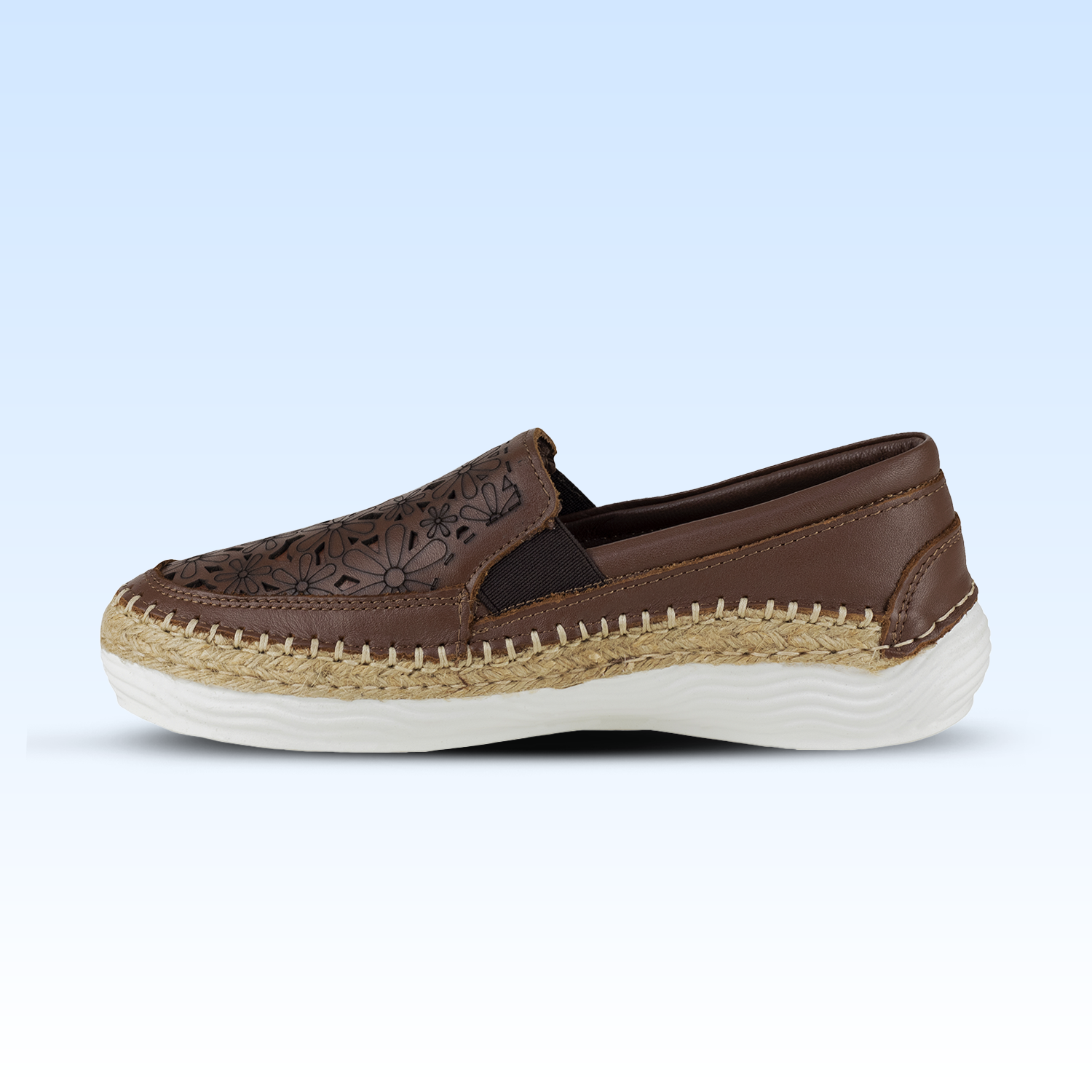 Zapato Mocasín Judy Dama Lobo Solo 5071 Caoba