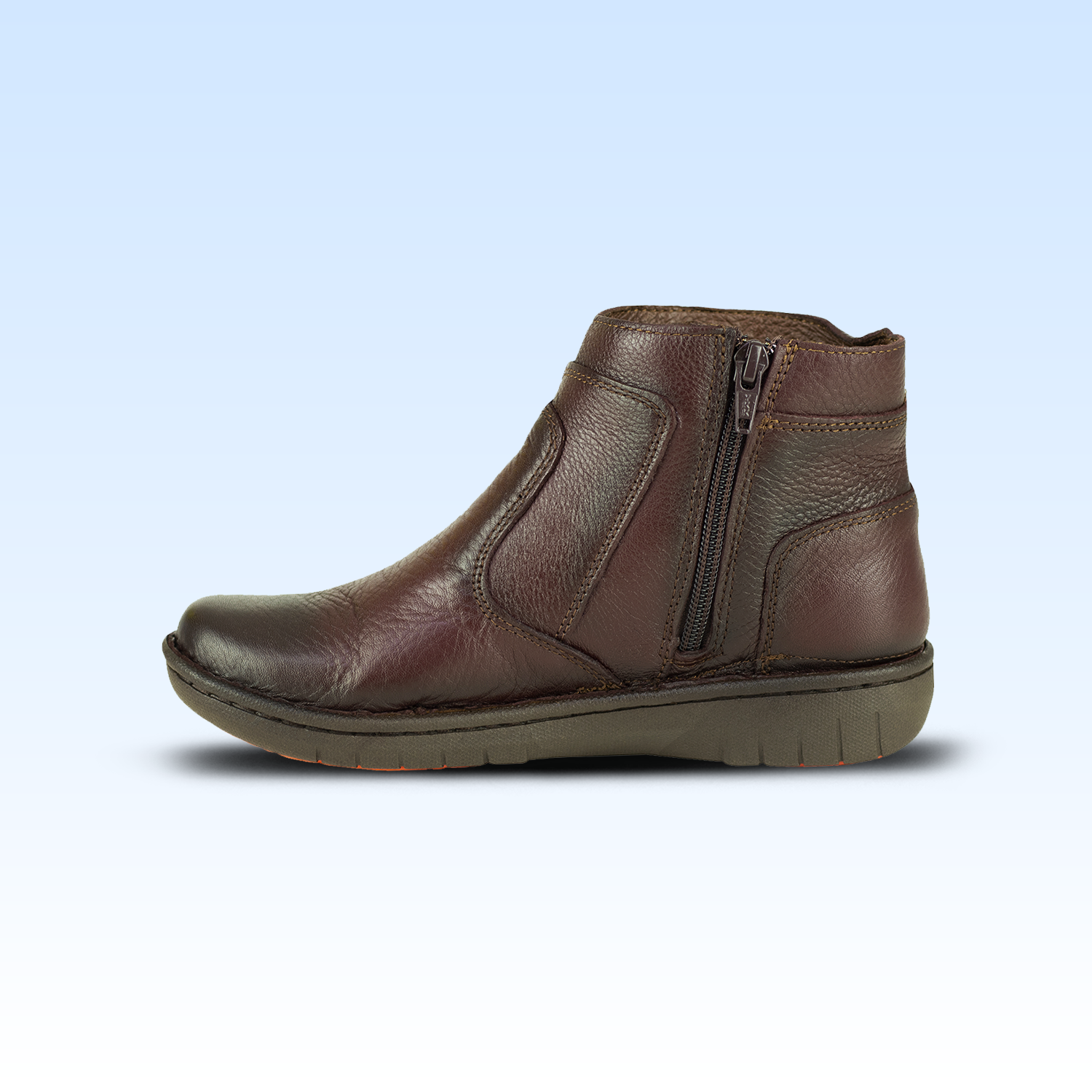 Botín Casual Dama Lobo Solo Italia 5857 Himalaya Vino