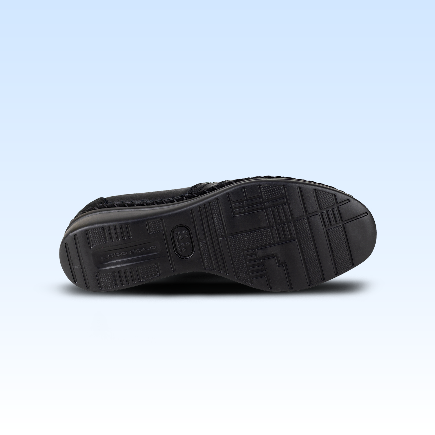 Zapato De Tacón Dama Lobo Solo Jessi 4702 Algodón Negro