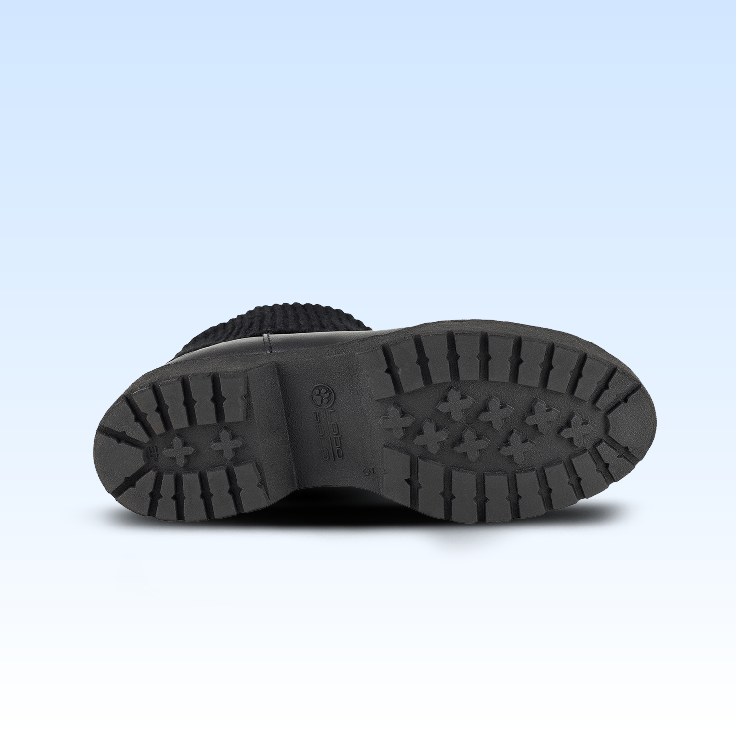 Bota Invernal Casual Dama Lobo Solo 5036 Negro