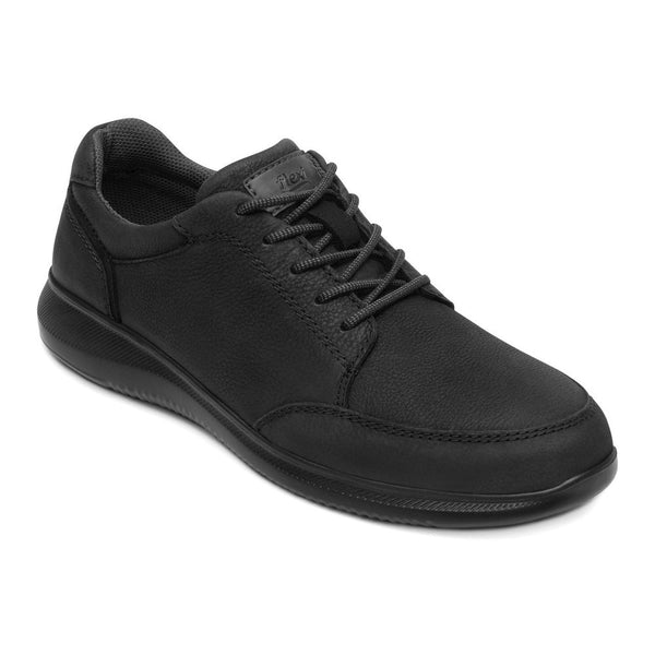 Zapatos Derby Flexi Hombre Flowtek 413014 Negro Confort