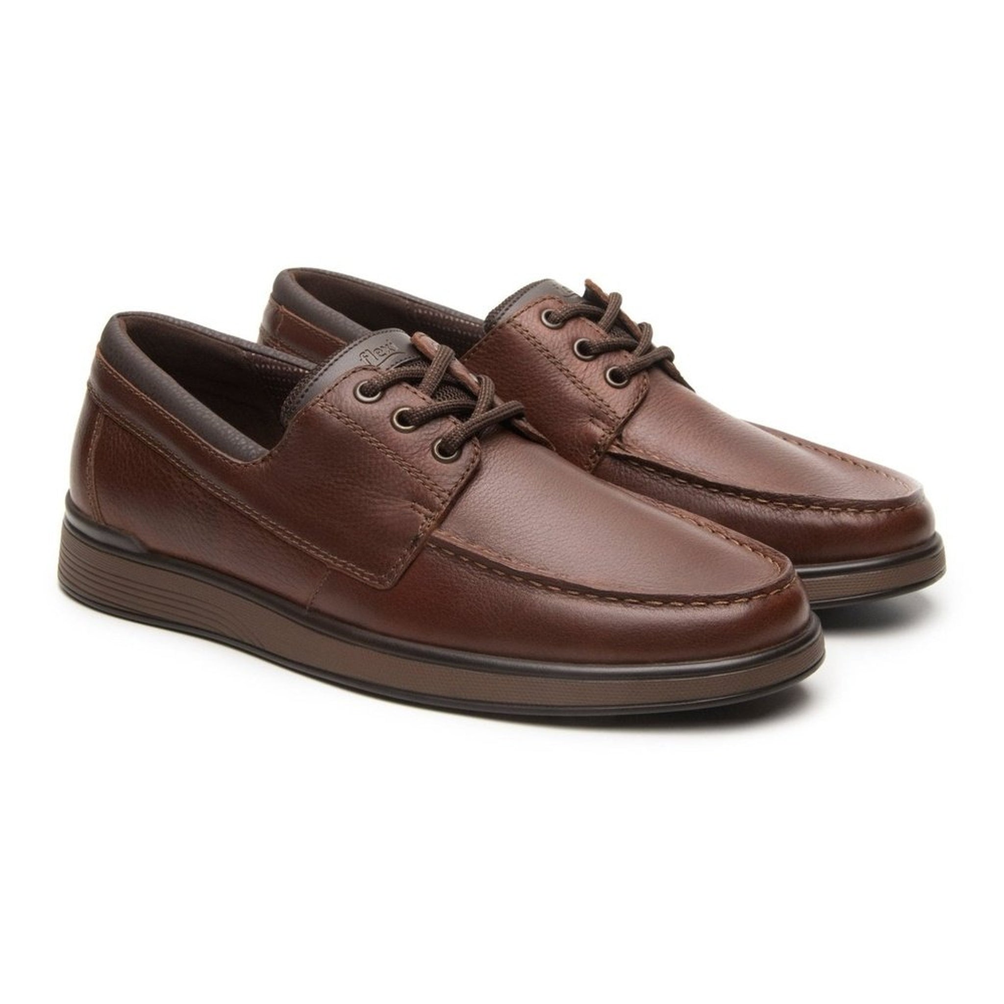 Zapato Derby Flexi Clasico Hombre Graneado 413203 Shedron
