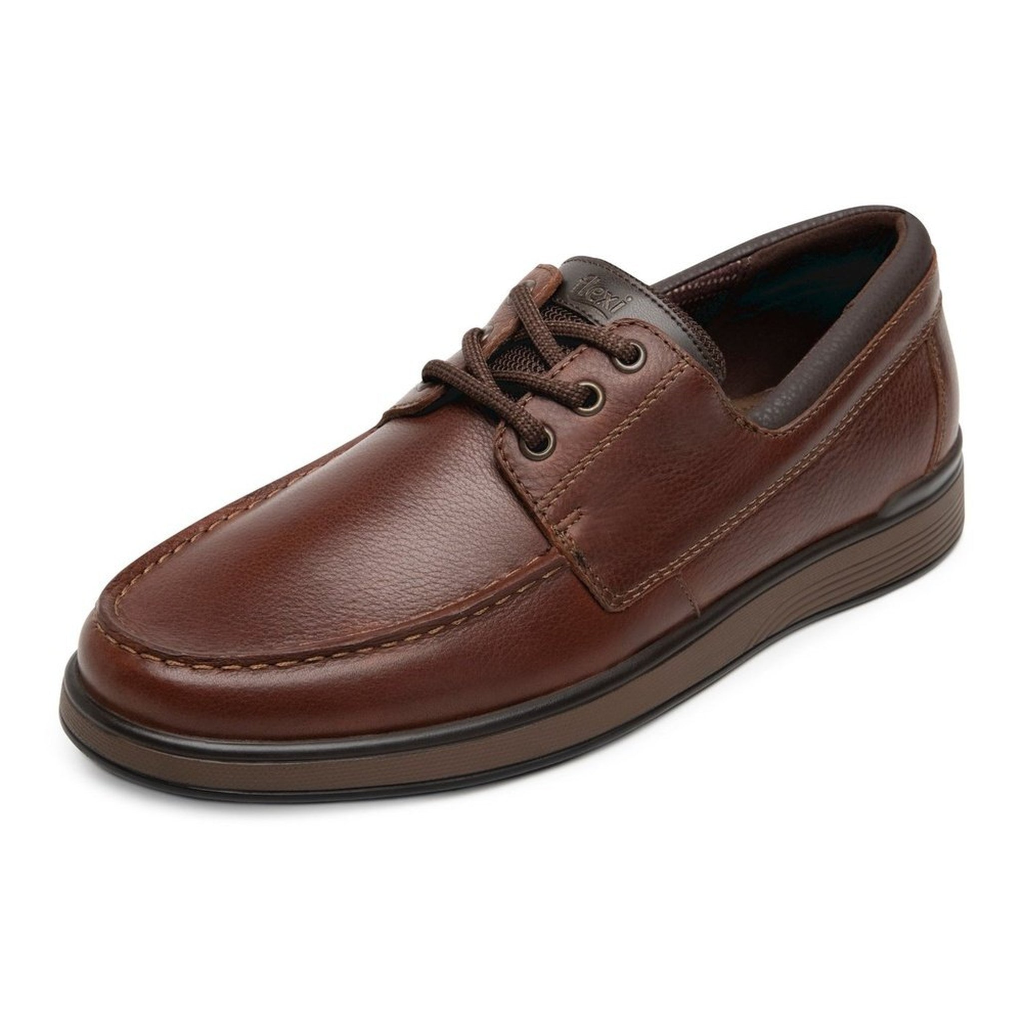 Zapato Derby Flexi Clasico Hombre Graneado 413203 Shedron