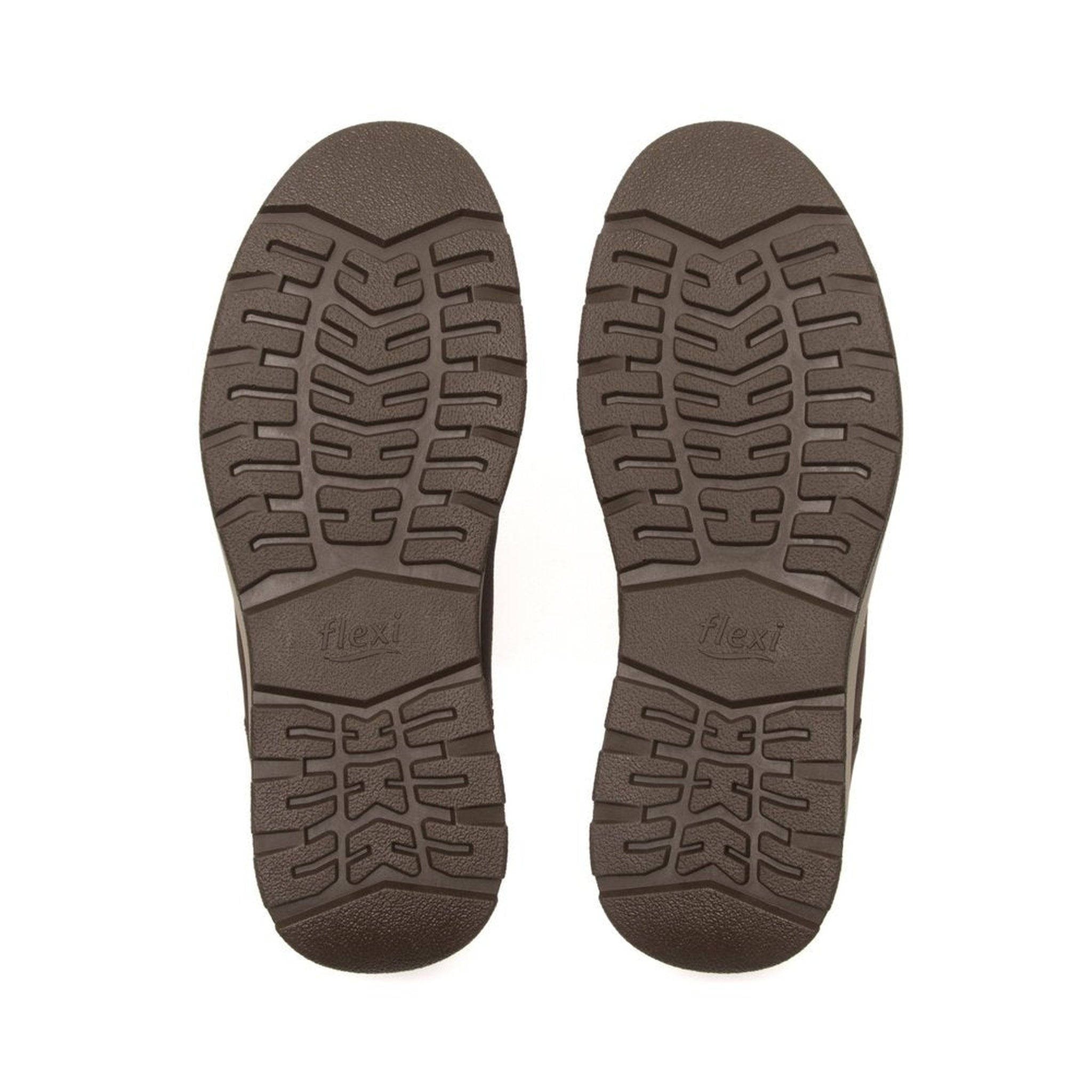 Tenis Sneakers Para Hombre Casuales Flexi 414907 Piel Café