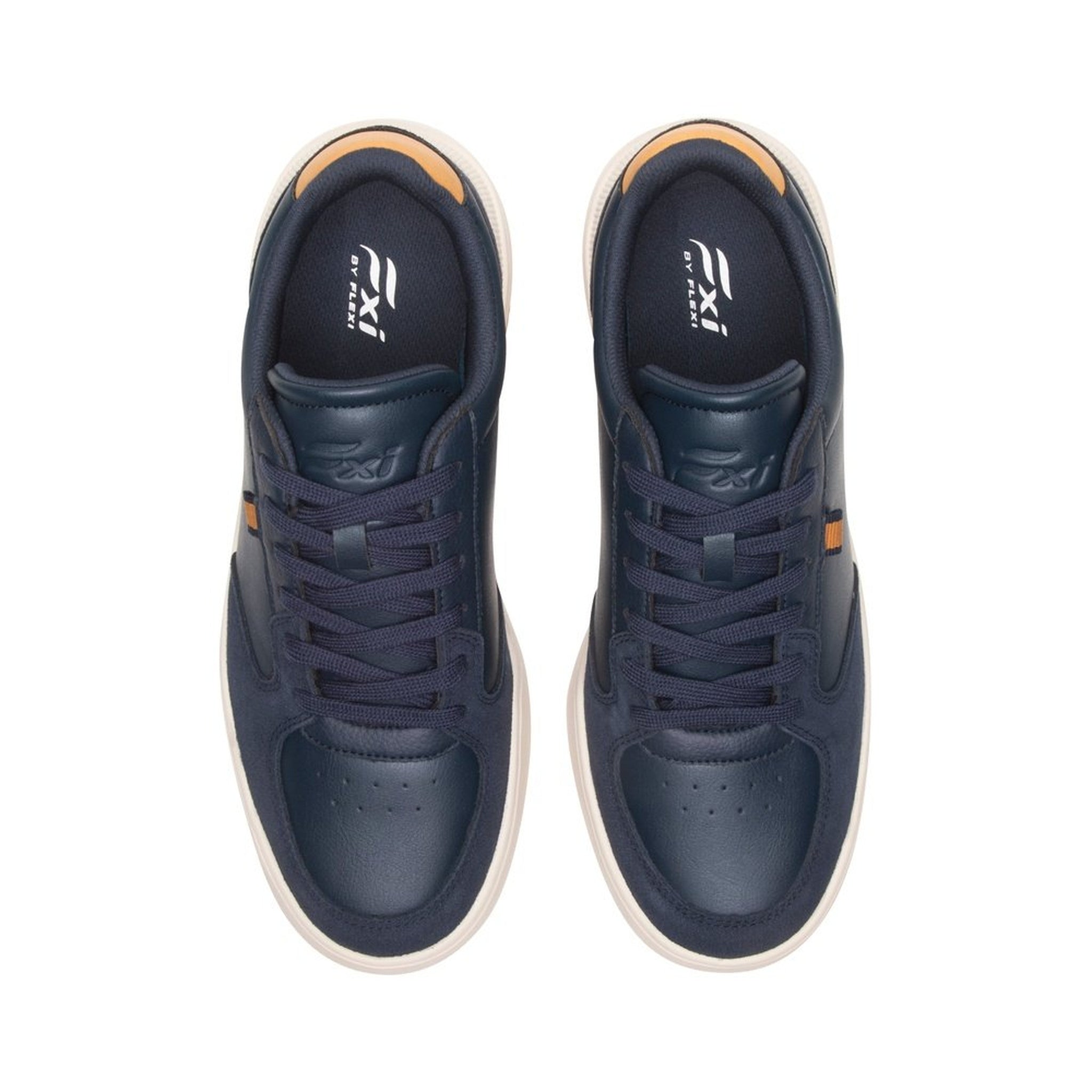 Tenis Azul Hombre Sneakers Flexi 417501 Urbanos Confort Moda