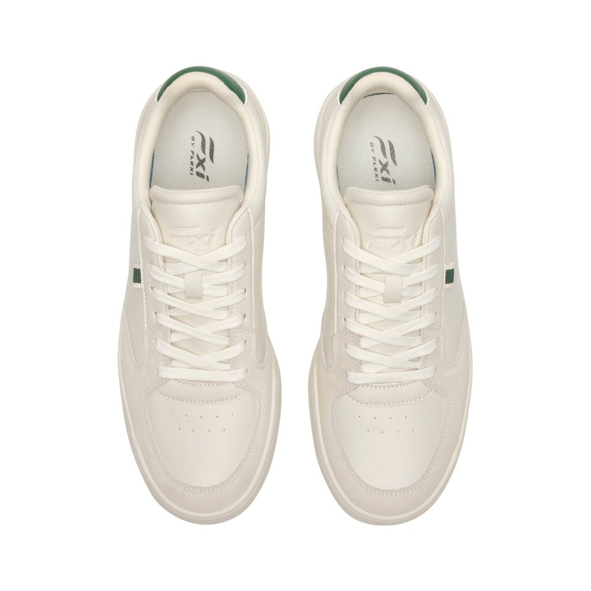 Tenis Sneakers Casual Moda Flexi Para Hombre 417501 Beige