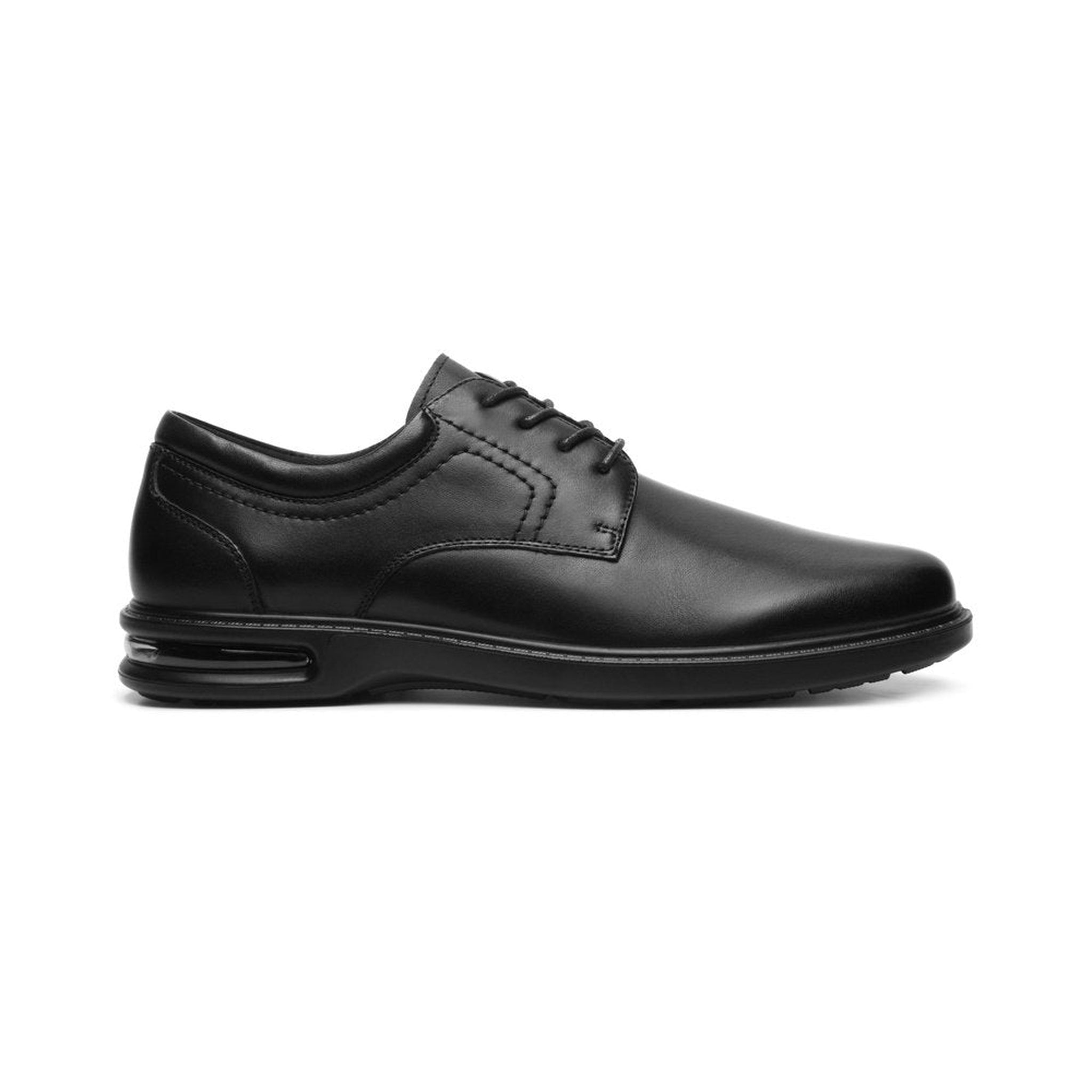 Zapato Negro Hombre De Semivestir Flexi 417701 Shock Point