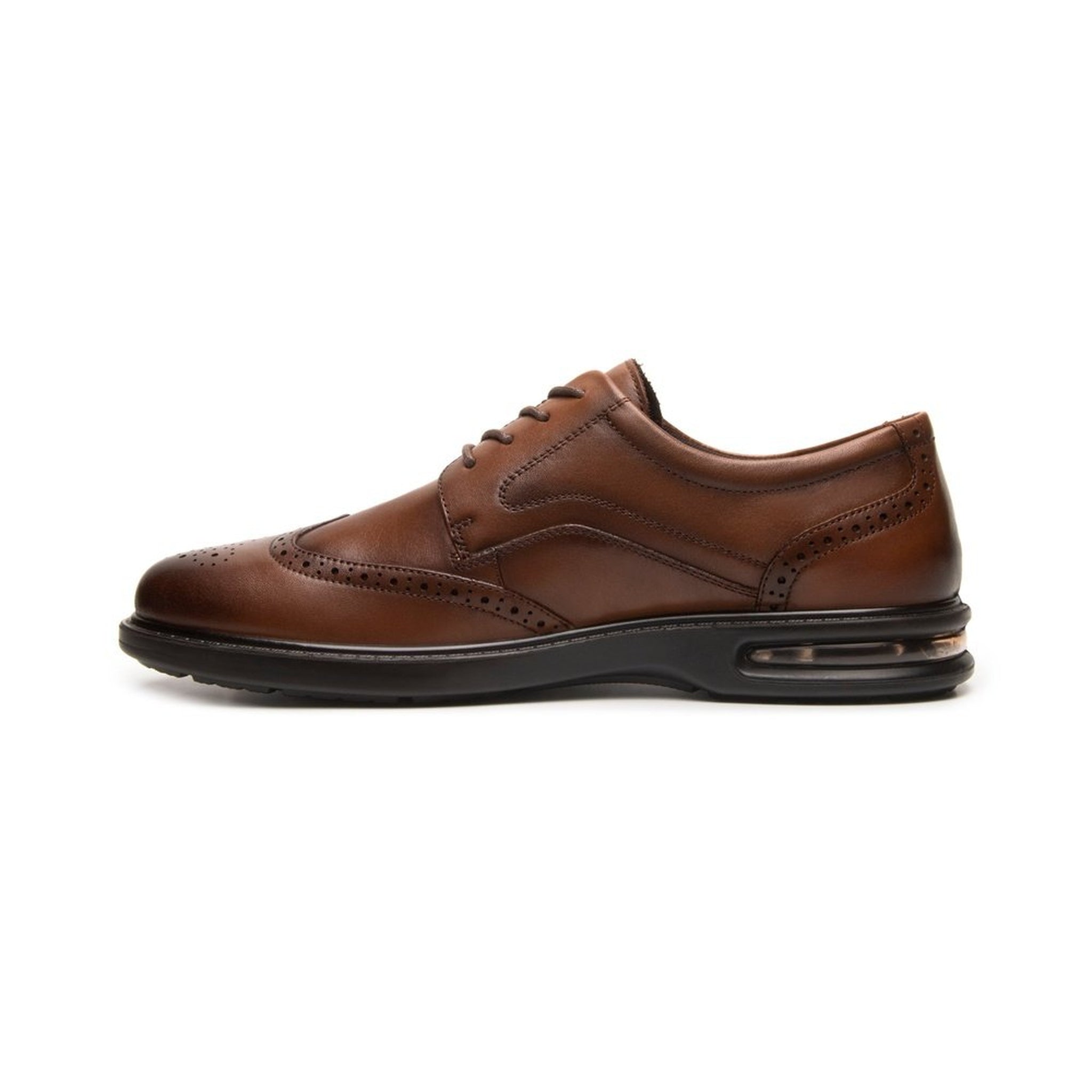 Zapato Derby Flexi Hombre Tipo Bostoniano 417702 Tan Capsula