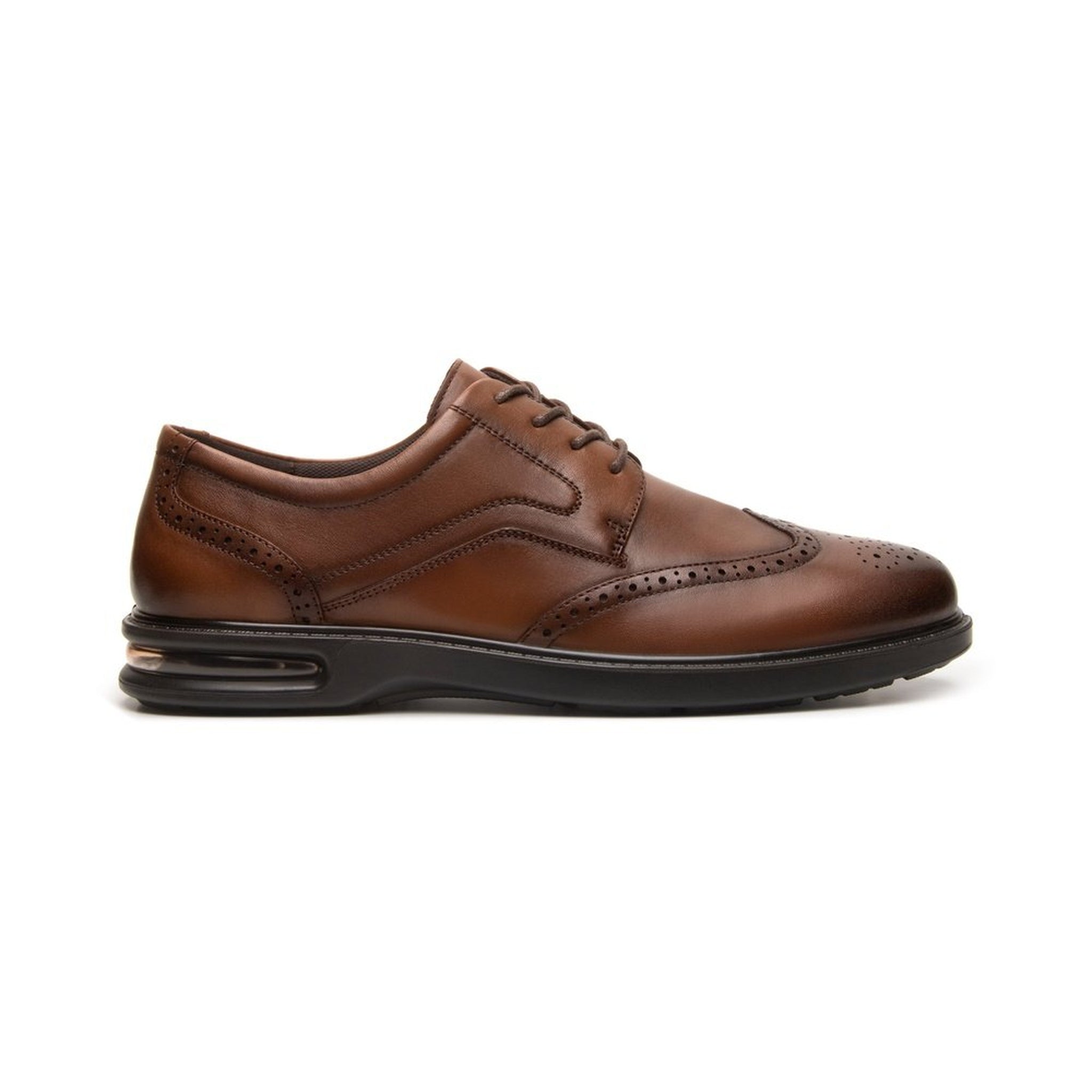 Zapato Derby Flexi Hombre Tipo Bostoniano 417702 Tan Capsula