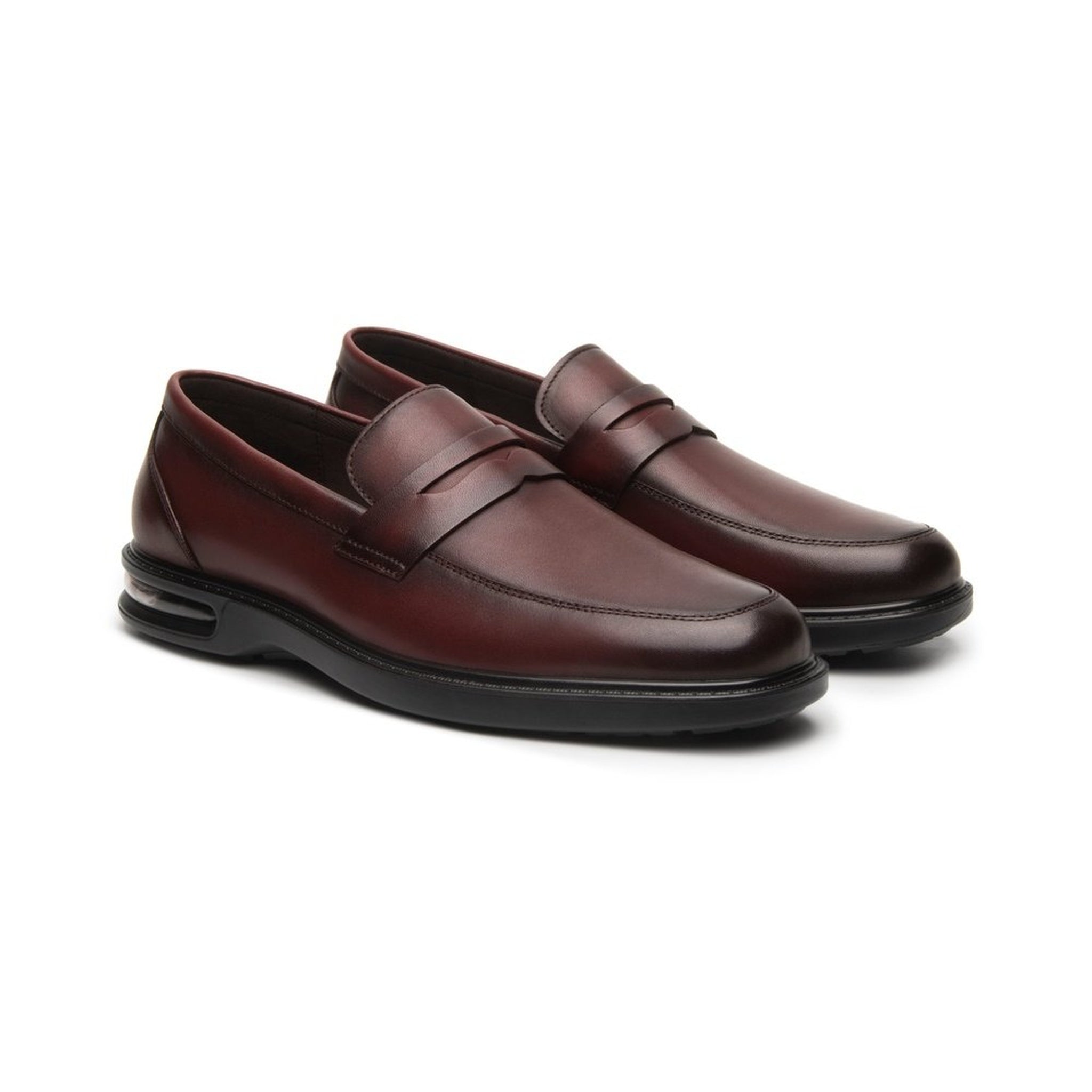 Mocasin Flexi Para Hombre Clasico 417703 Shedron Con Capsula