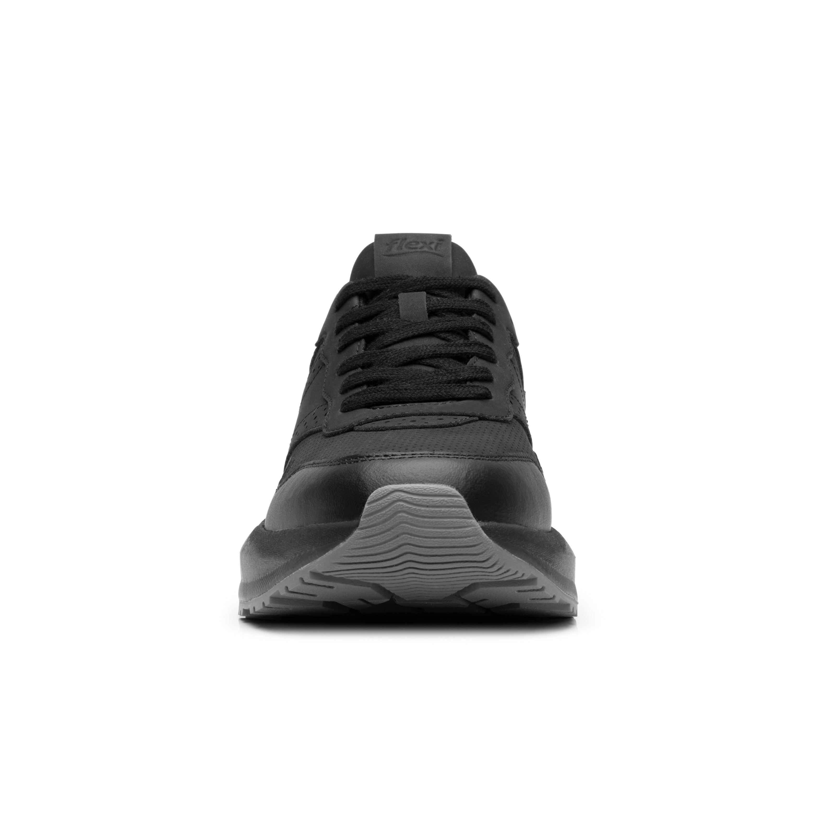 Tenis Confort Chunky Casual Para Caballero Flexi 420903 Negro