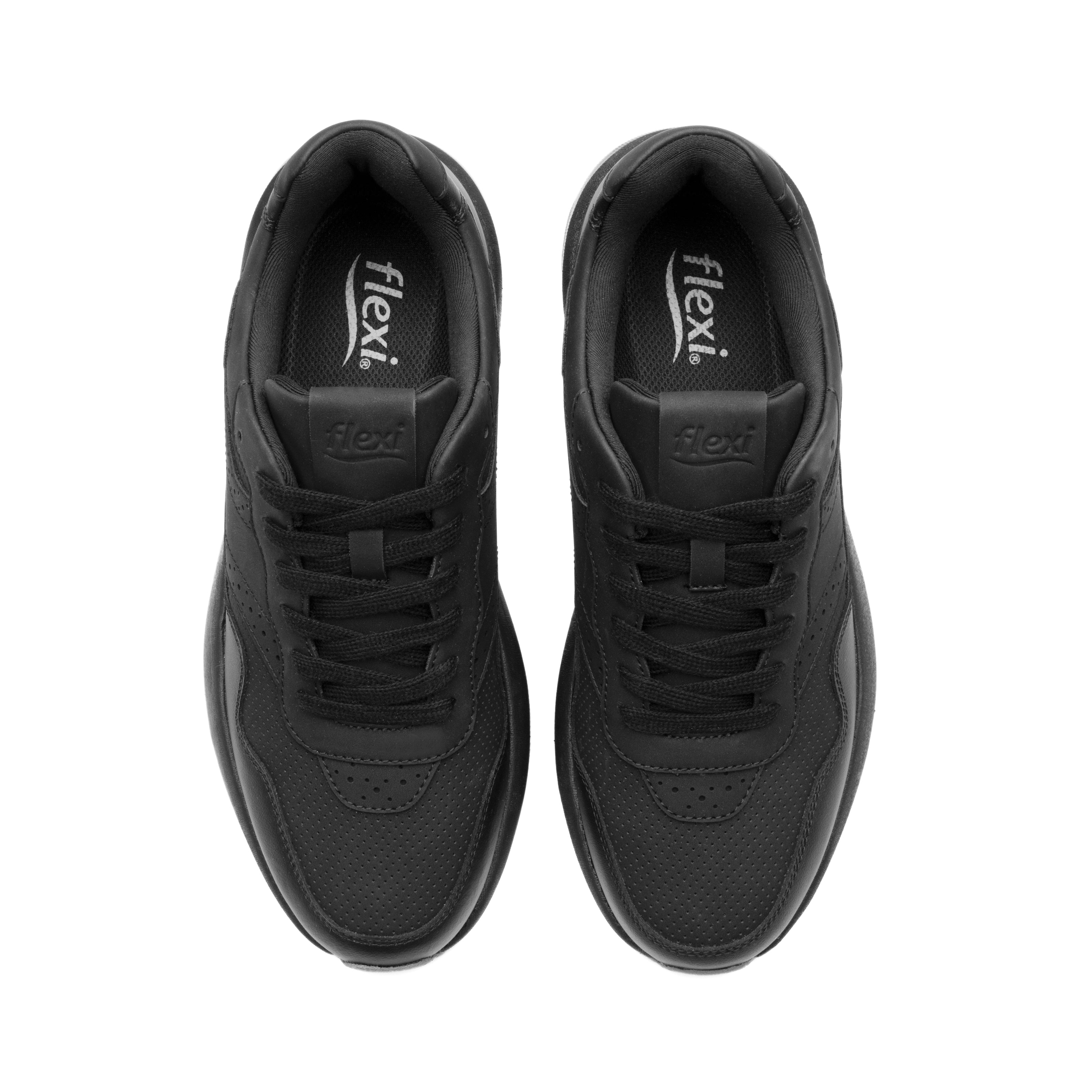 Tenis Confort Chunky Casual Para Caballero Flexi 420903 Negro