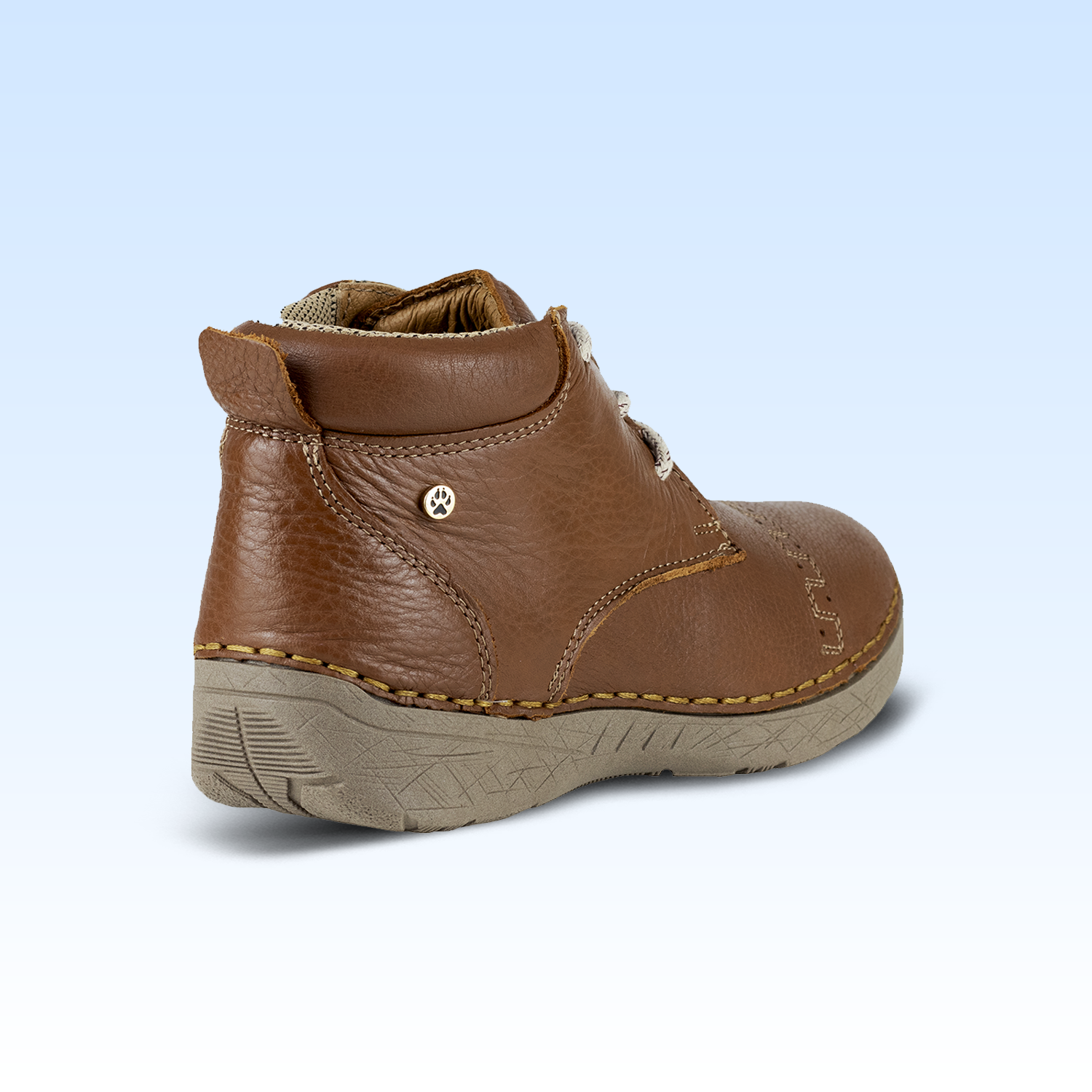 Zapato Choclo Para Dama Lobo Solo 5682 Cedro