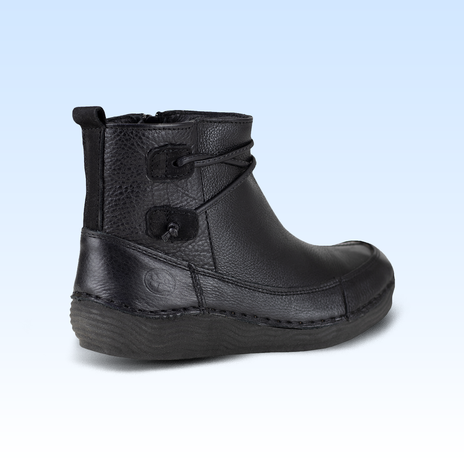 Botín Casual Dama Lobo Solo Judy 5075 Himalaya Negro