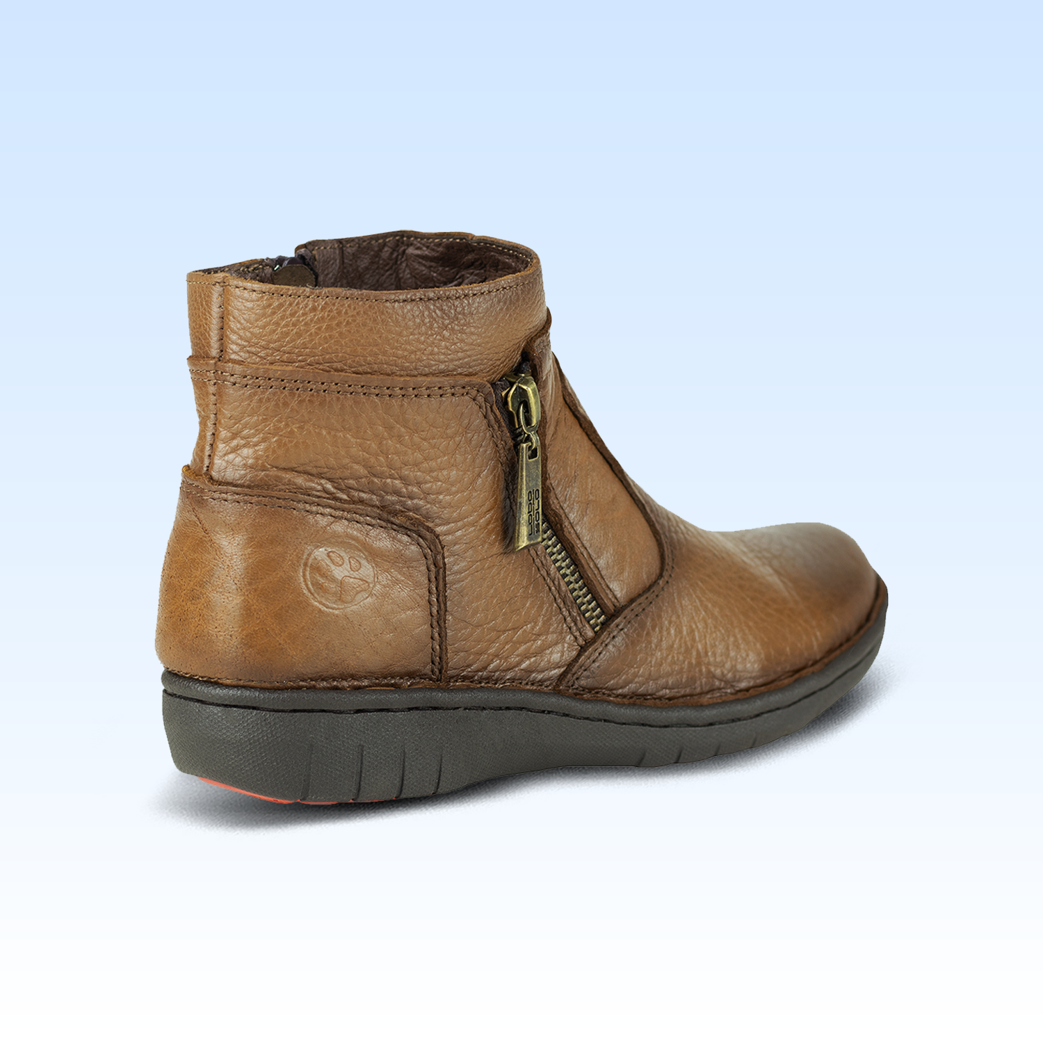 Botín Casual Dama Lobo Solo Italia 5857 Himalaya Cedro