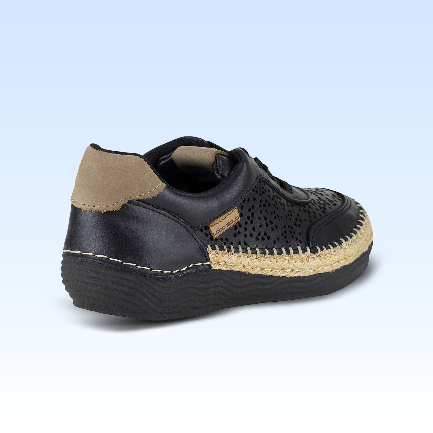 Tenis Judy Para Dama Lobo Solo 5077 Negro