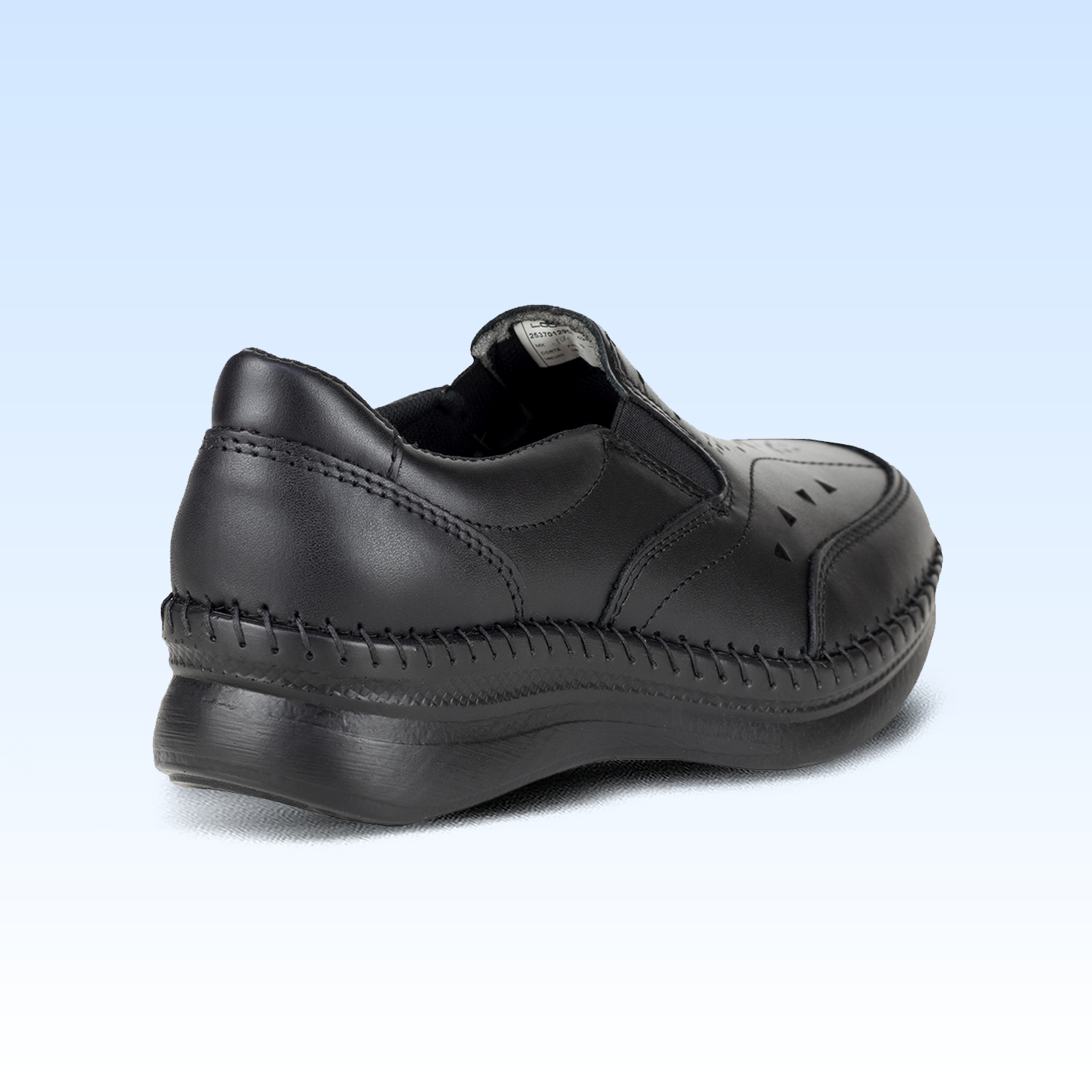 Zapato Mocasín Confort Para Dama Lobo Solo 4981 Negro