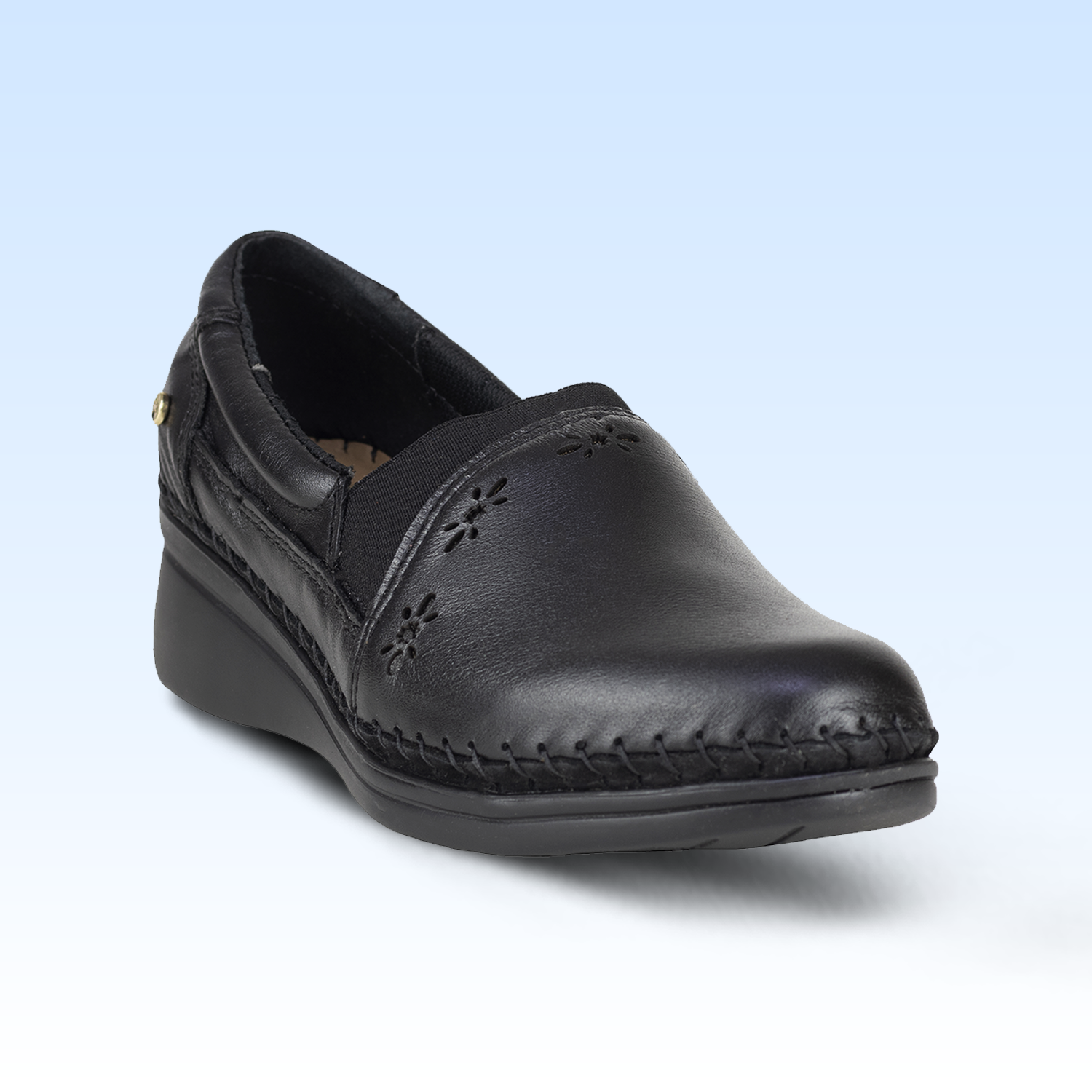 Zapato Mocasín Confort Casual Para Dama Lobo Solo 4731 Negro