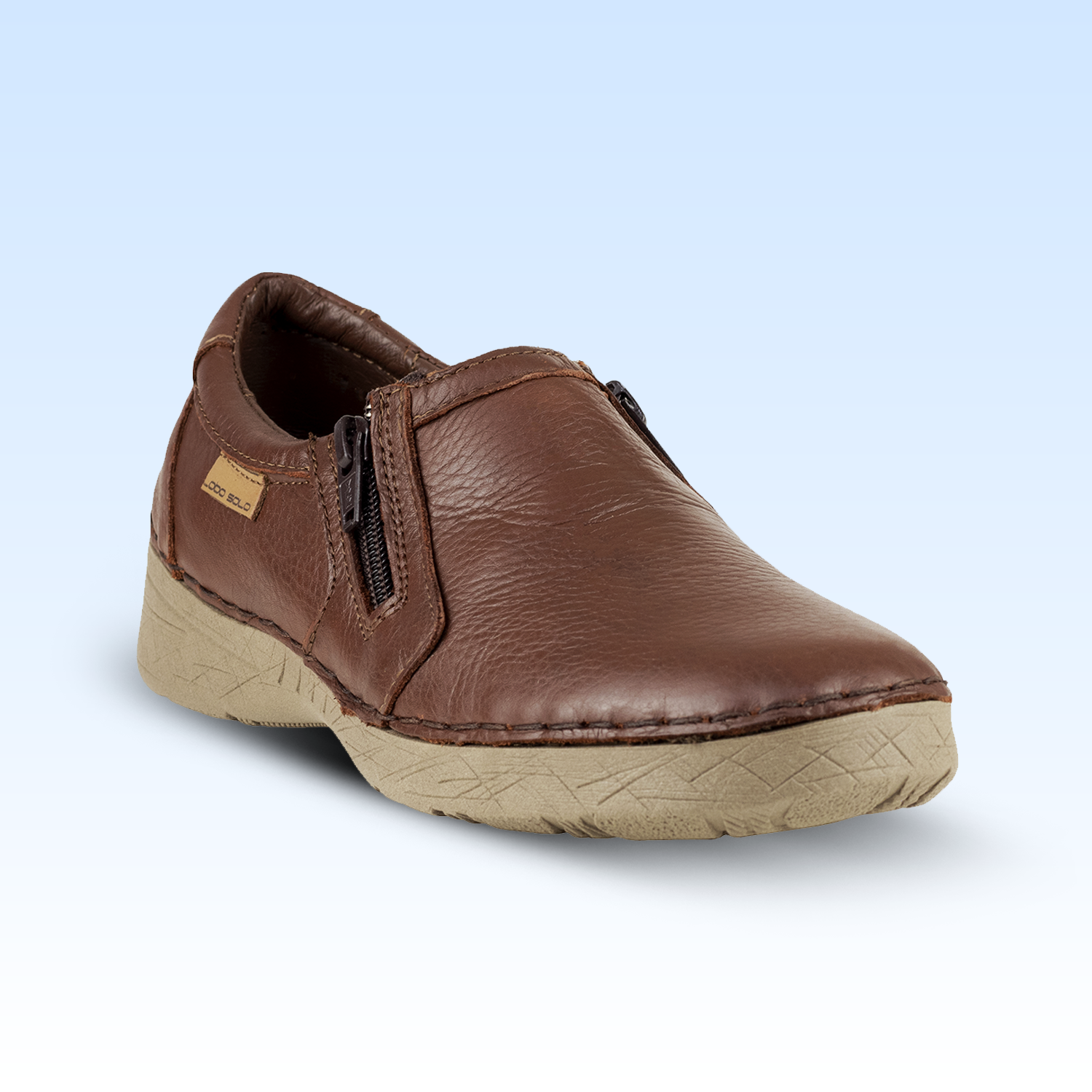 Zapato Mocasín Confort Dama Lobo Solo 5681 Mahogany