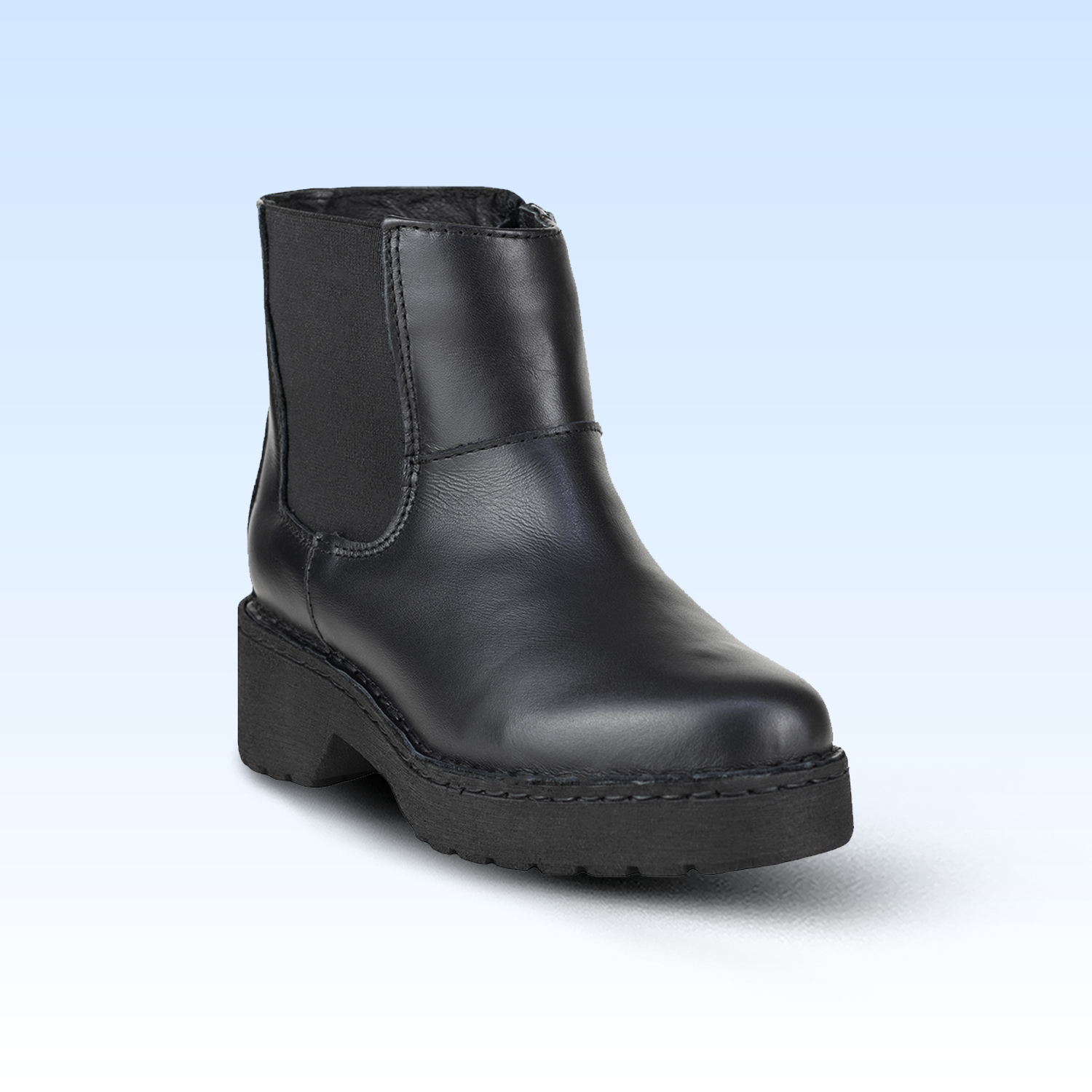 Botin Para Dama Lobo Solo 5032 Negro