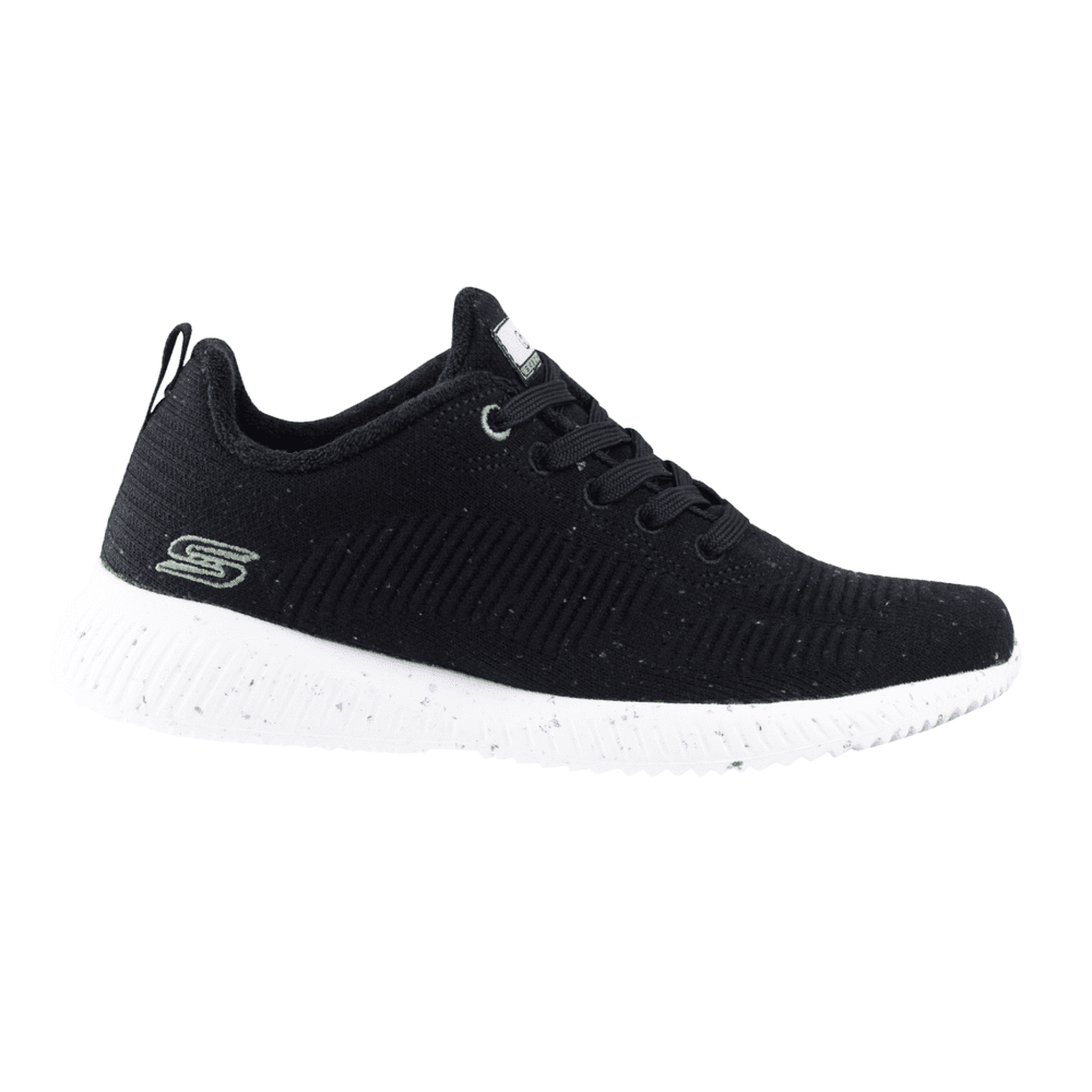 Tenis Skechers Bobs Sport Squad Reclaim Life Dama 117282 Negro