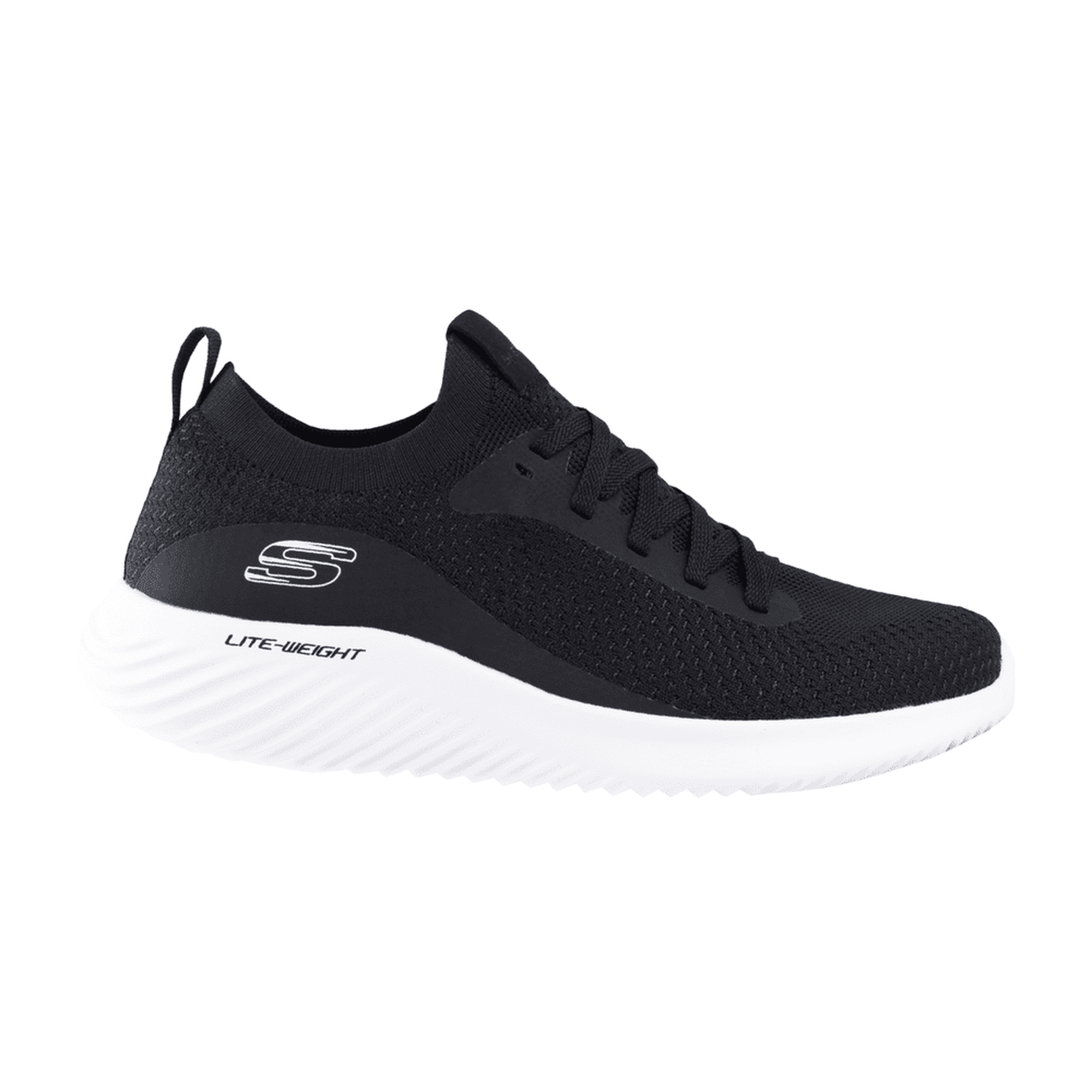 Tenis Skechers Bounder Caballero 52595 Negro Blanco