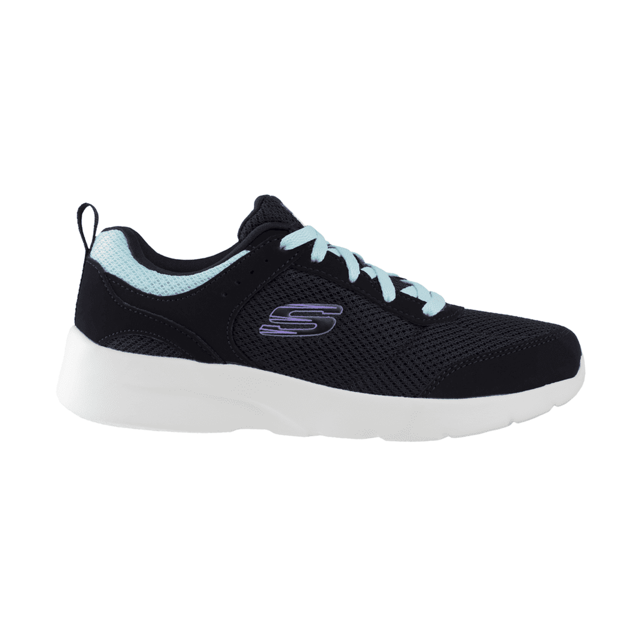 Tenis Skechers Dynamight 2.0 Dama 149543 Negro Turqueza