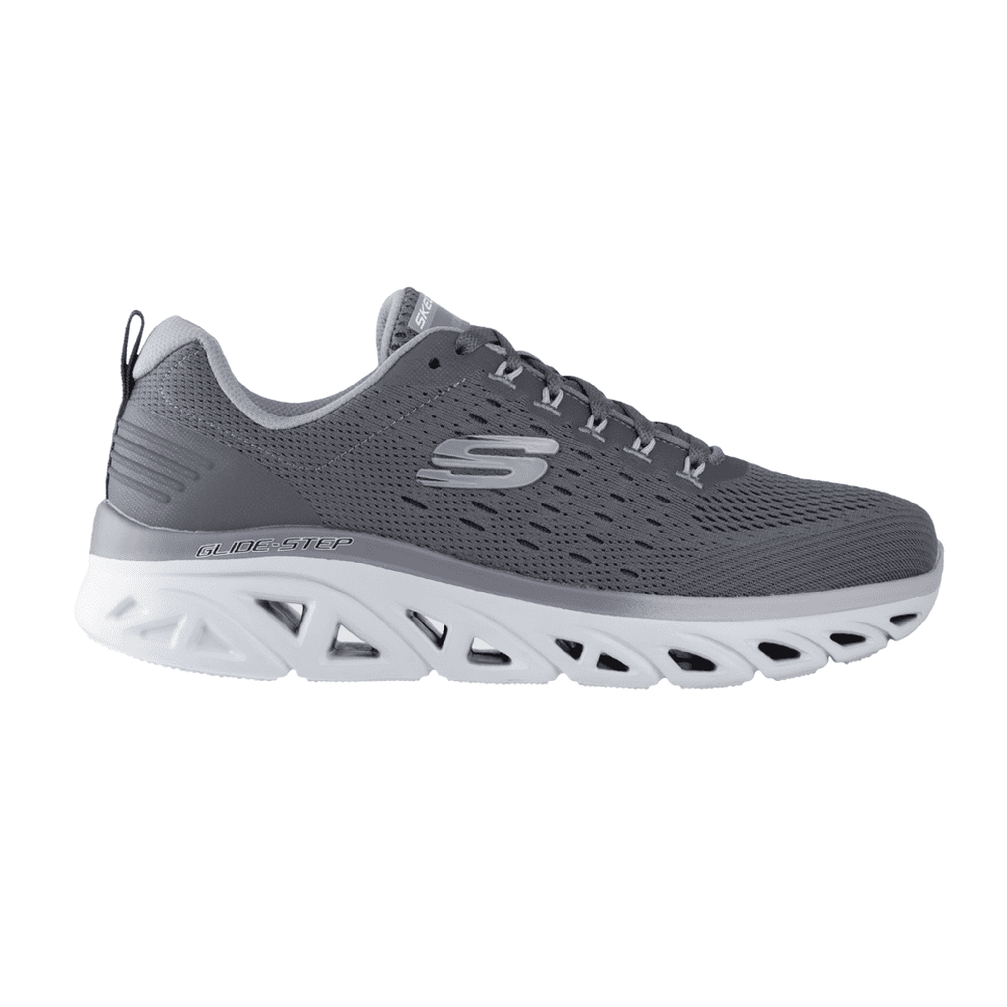 Tenis Skechers Glide-Step New Approach Caballero 232269 Gris