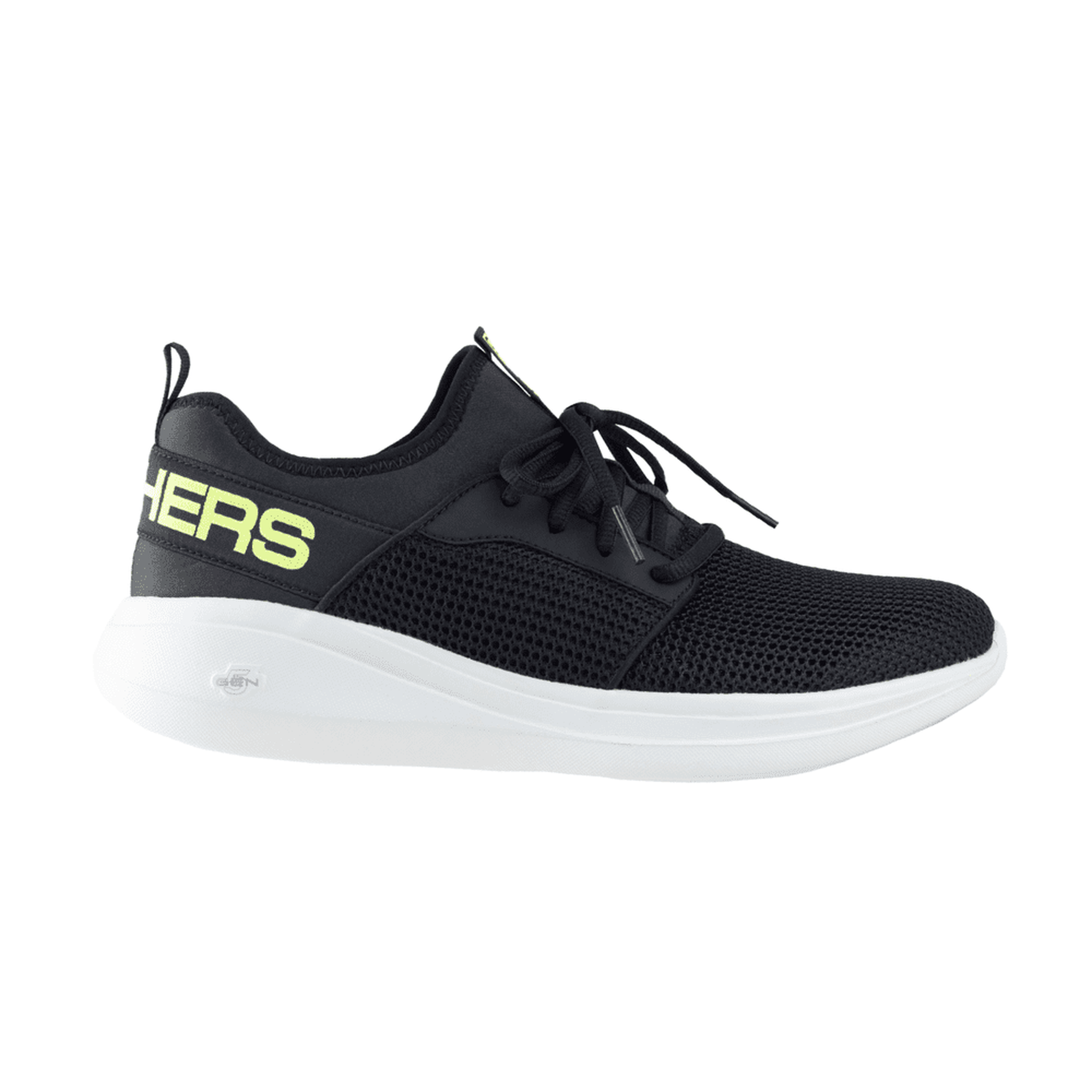 Tenis Skechers GoRun Fast Caballero 55103 Negro Limón