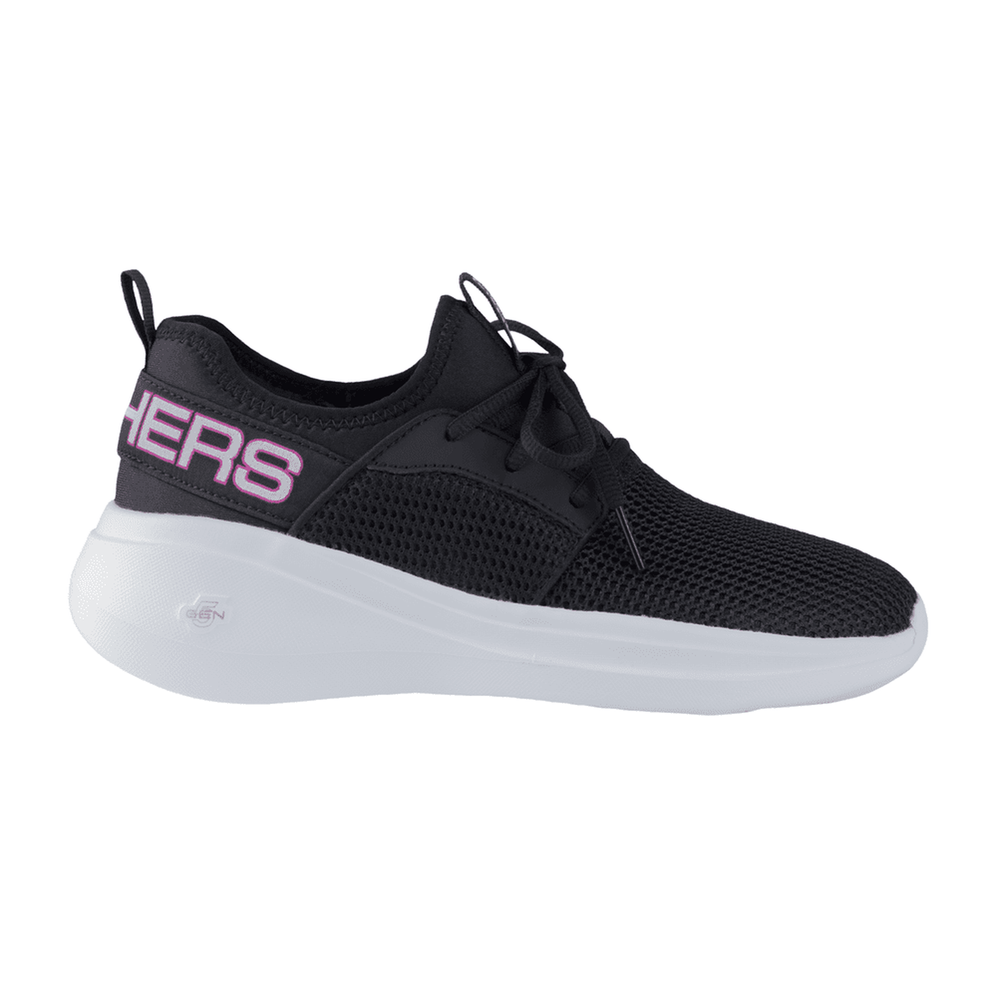Tenis Skechers GoRun Fast Dama 15103x Negro Rosa
