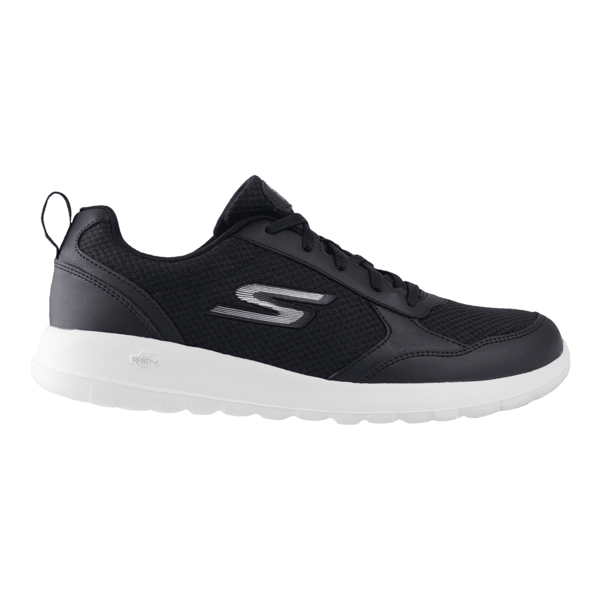 Tenis Skechers GoWalk Max Painted Sky Caballero 216166 Negro Blanco