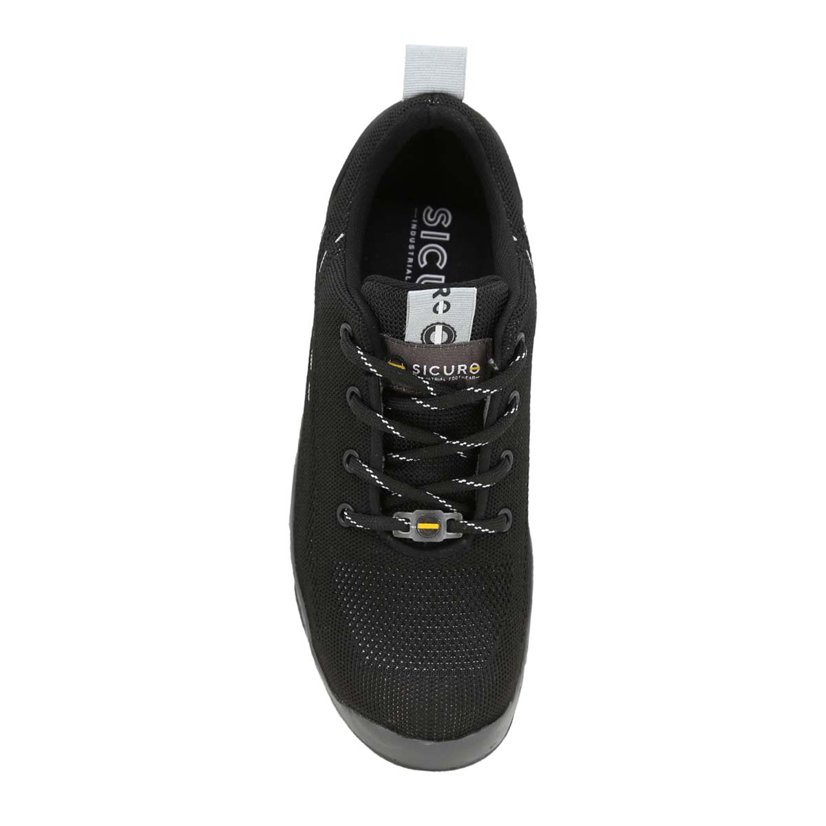 Tenis Sicuro Industrial Con Casquillo Dama Caballero SV01 Negro Gris