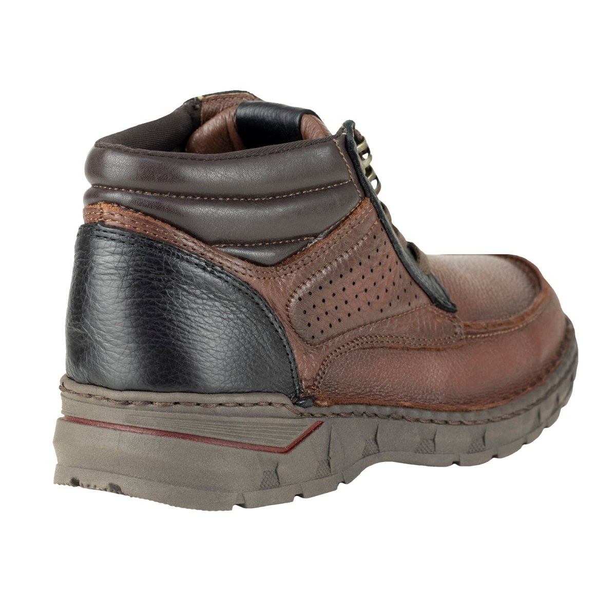 Bota Casual Para Caballero Lobo Solo 9094 Mahogany LS9094 - 250 - HMG - Roma Zapaterías