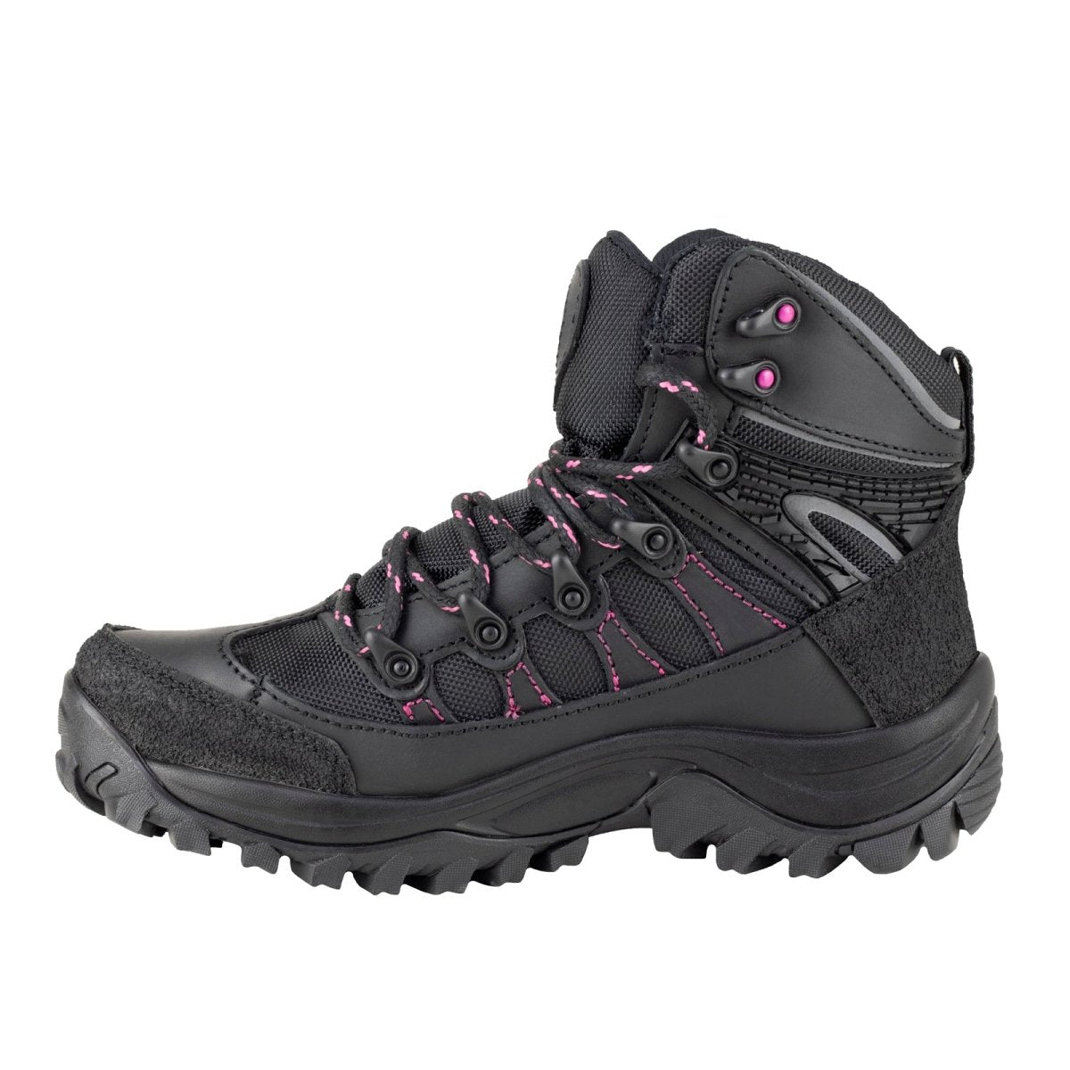 Bota Industrial Dieléctrica Tipo II + III (PP+D) Dama Bobcat Excavator B1200 Negro Fiusha BC1200 - 220 - CNF - Roma Zapaterías