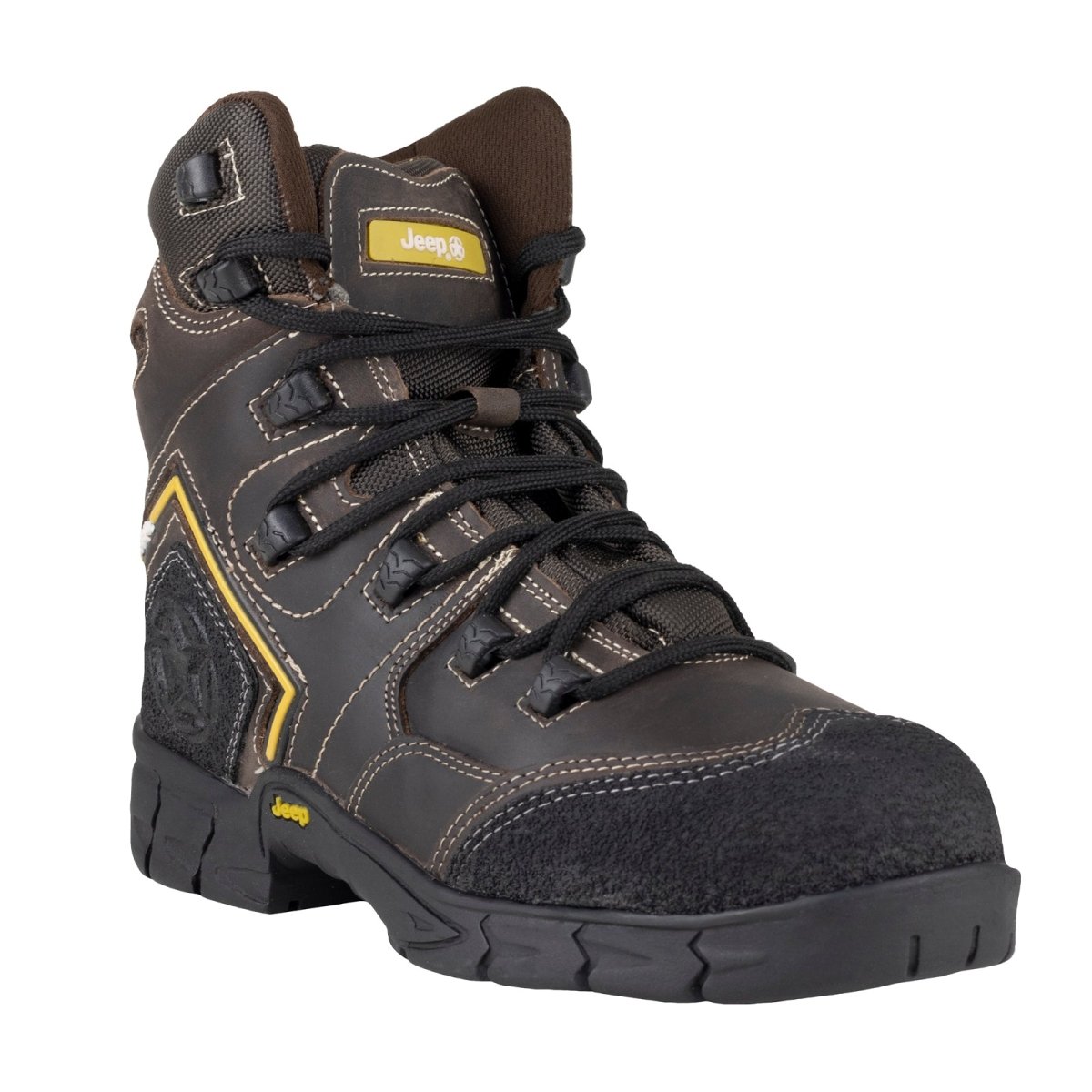 Bota Industrial Tipo II (PP) Caballero Jeep Gladiator 5113 Café 5113 - 250 - CCF - Roma Zapaterías