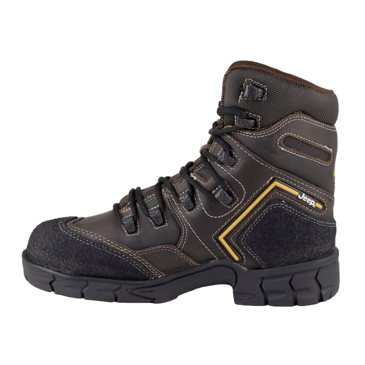 Bota Industrial Tipo II (PP) Caballero Jeep Gladiator 5113 Café 5113 - 250 - CCF - Roma Zapaterías